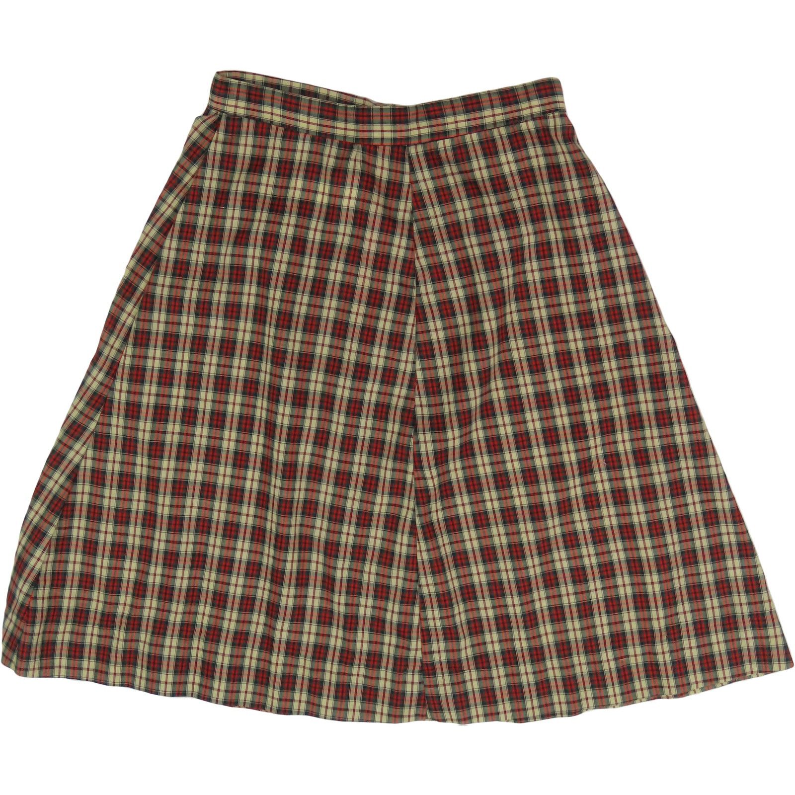Vintage 80s Vintage Grunge Preppy Schoolgirl High Waist Punk Skirt Size 26" / US 2 / IT 38 - 5 Thumbnail