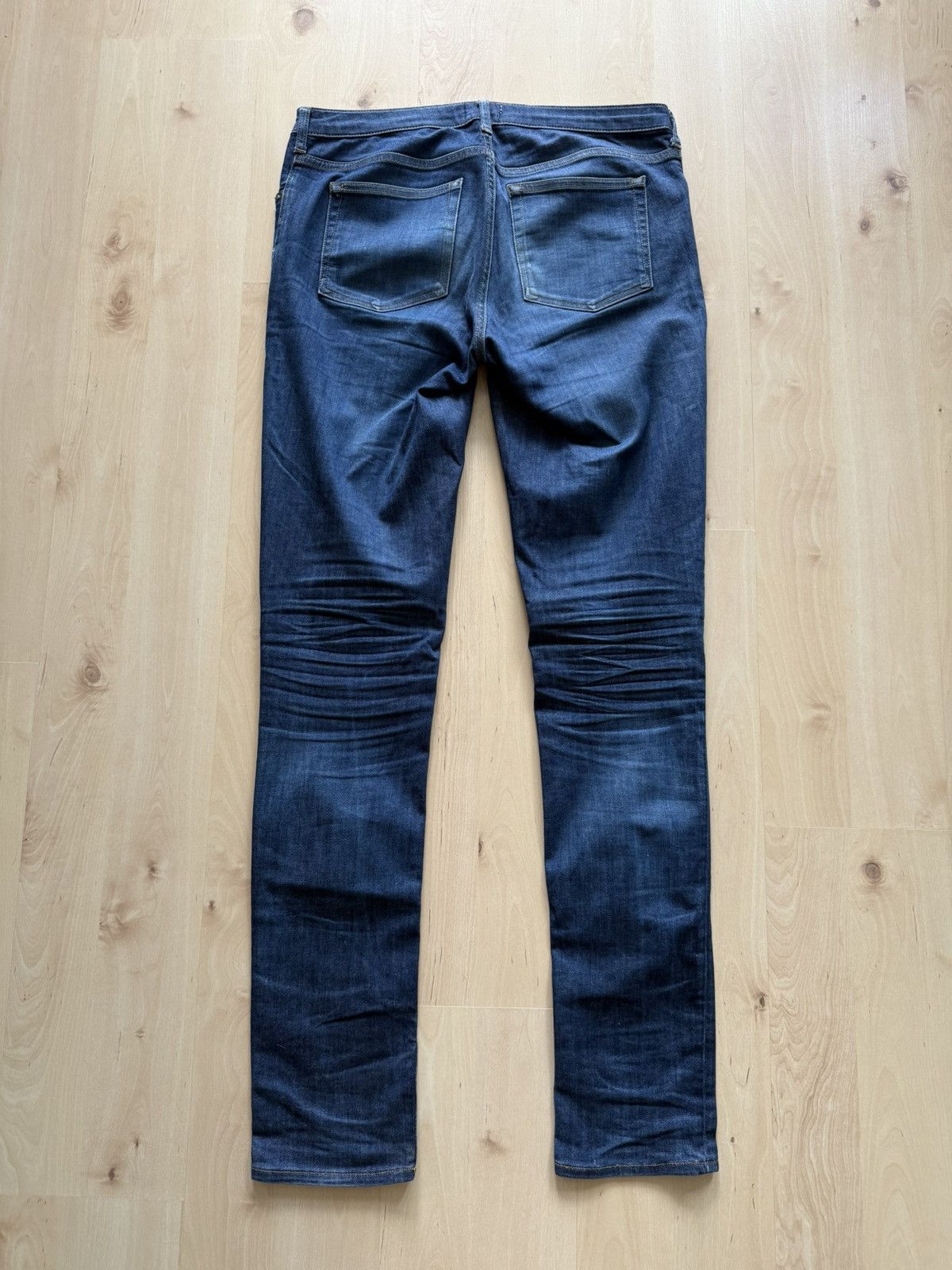 Acne Studios Acne Studios Flex Raw Reform washed denim jeans 32/34 Size US 32 / EU 48 - 2 Thumbnail