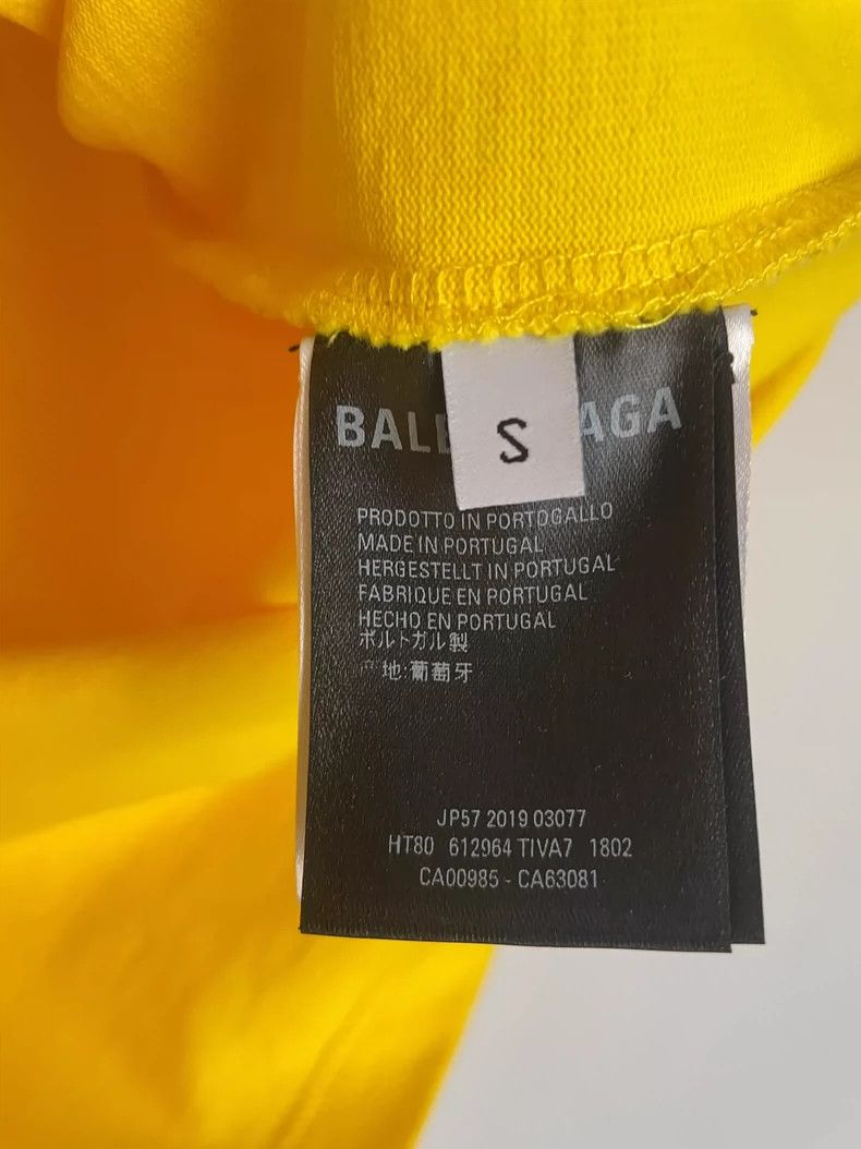 Balenciaga Balenciaga Lemon yellow short sleeve 2501-Nextarrow Size US S / EU 44-46 / 1 - 4 Thumbnail