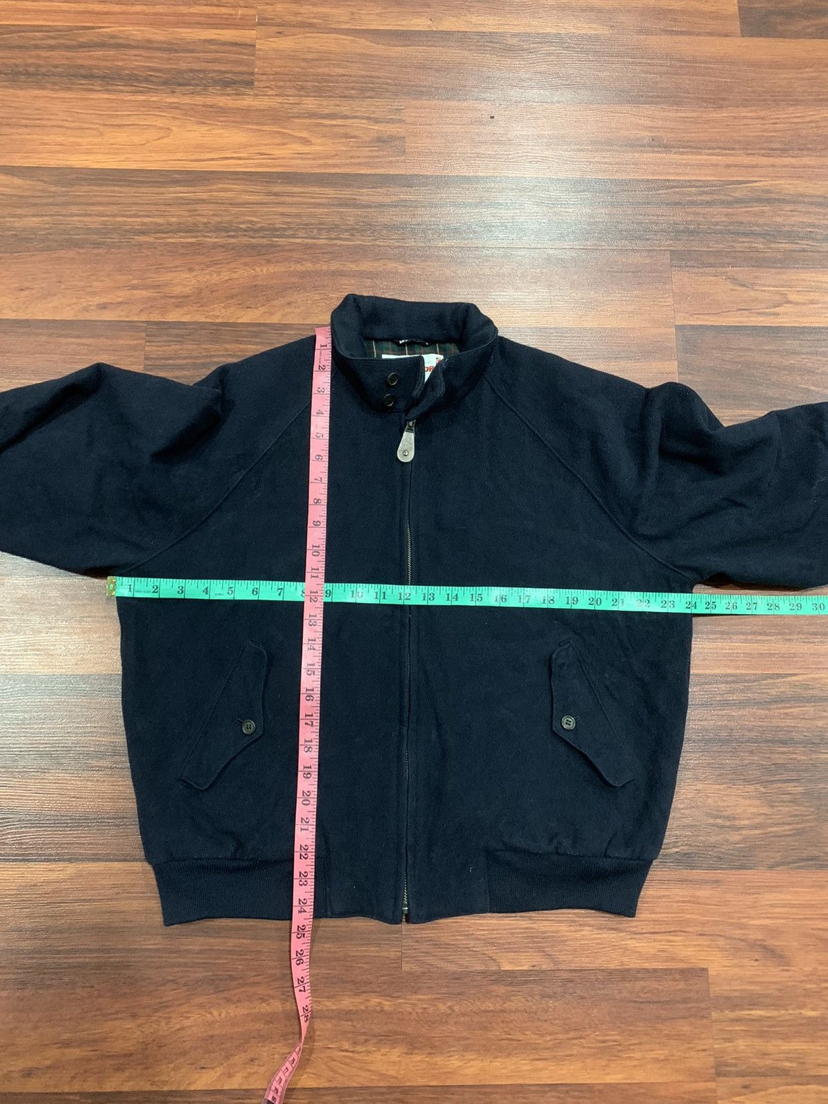 ジャケット・アウター 90s MCGREGOR A-2 type wool bomber jacket Vintage 90s Mcgregor Sportswear Bomber Jacket Full Zipper Made in