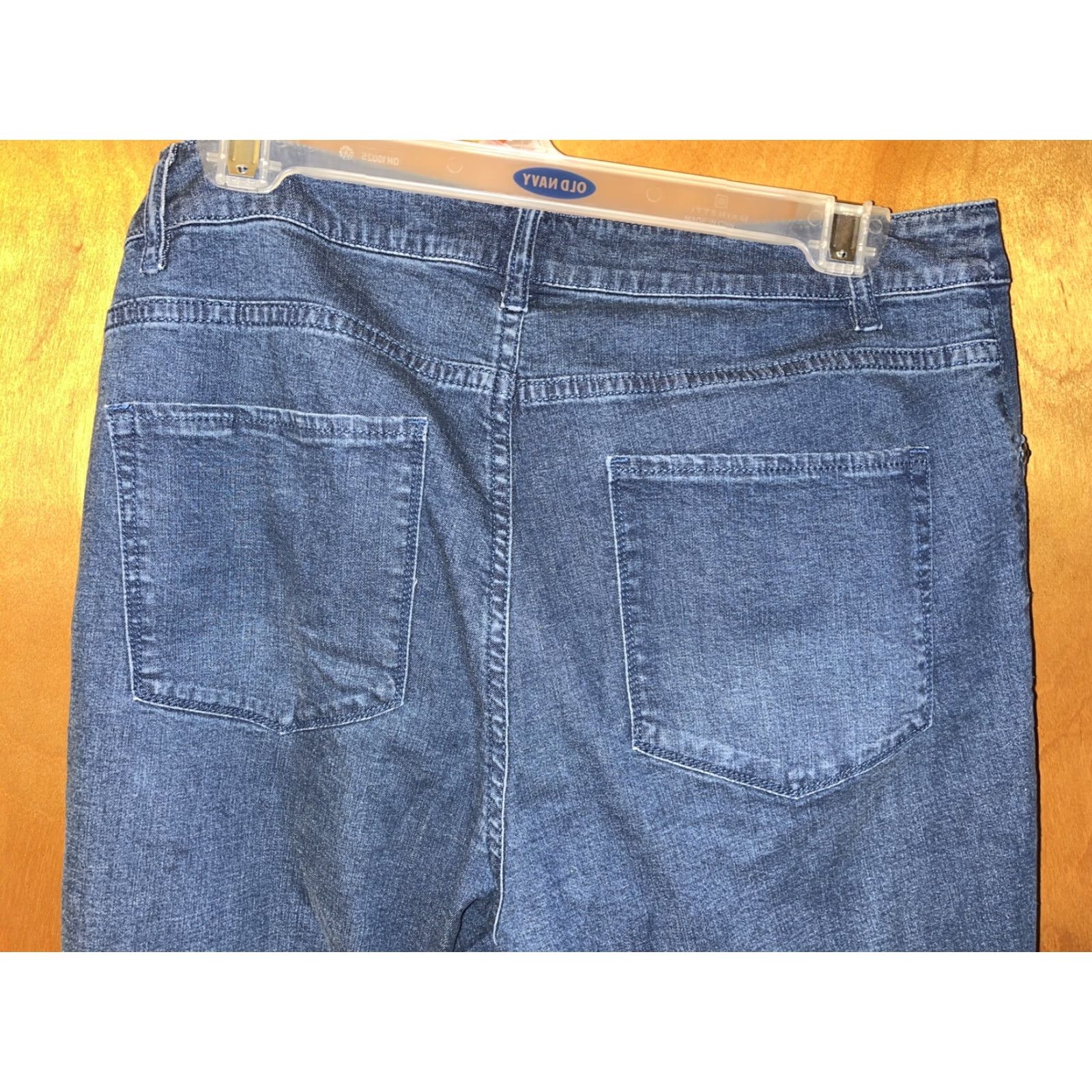 J. Jill J. Jill Women's Jeans Size 10 Blue Denim Straight Leg Stretch Cotton Spandex Regular Fit 5-Pocket Fall Winter Summer Summer City College Size 32" / US 10 / IT 46 - 5 Thumbnail