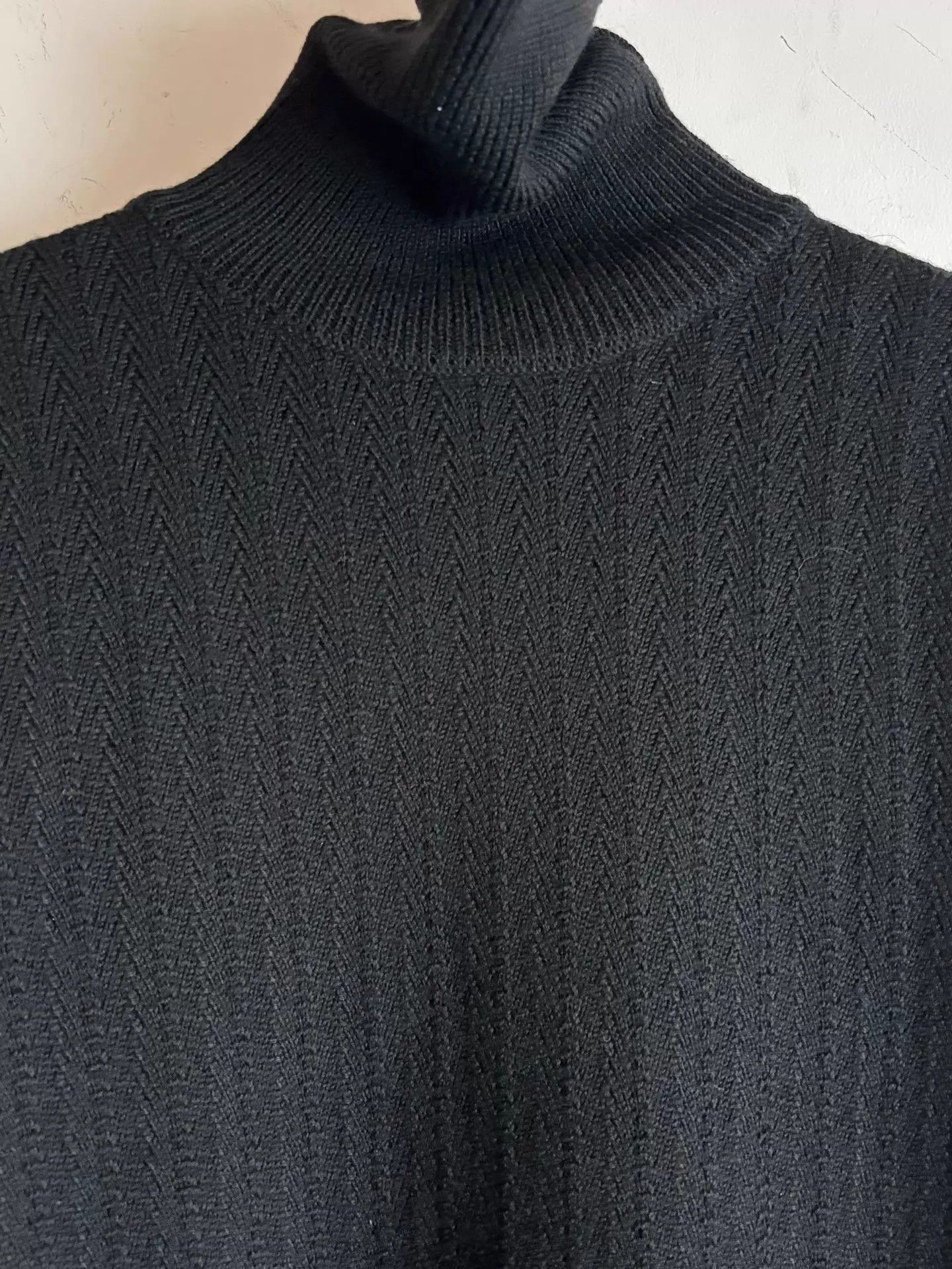 Helmut Lang Helmut Lang 00's Black Turtleneck Sweater Size 46 Size US S / EU 44-46 / 1 - 4 Thumbnail