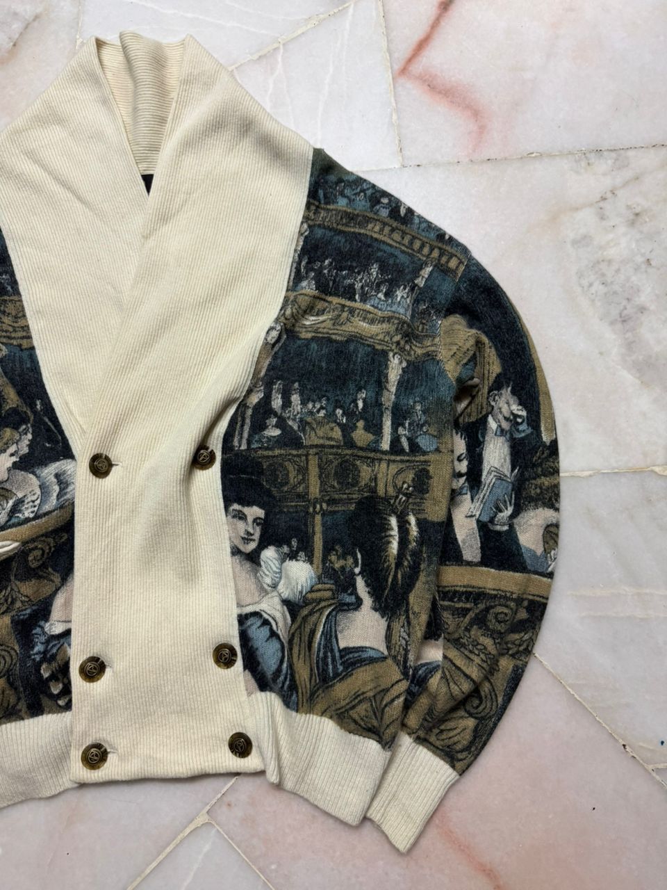 Vintage 💥OVP 80s-90s💥Nazareno Gabrielli Overprint Classic Art 90s Size US L / EU 52-54 / 3 - 5 Thumbnail