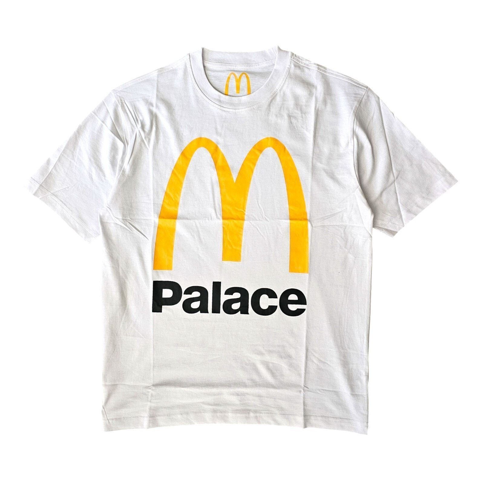X McDonald’s Logo Cotton T Shirt in White size Large - New