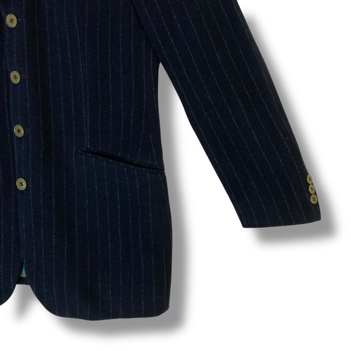 Paul Smith VINTAGE PAUL SMITH LONDON STRIPES WOOL BLAZER JACKET Size US M / EU 48-50 / 2 - 7 Thumbnail