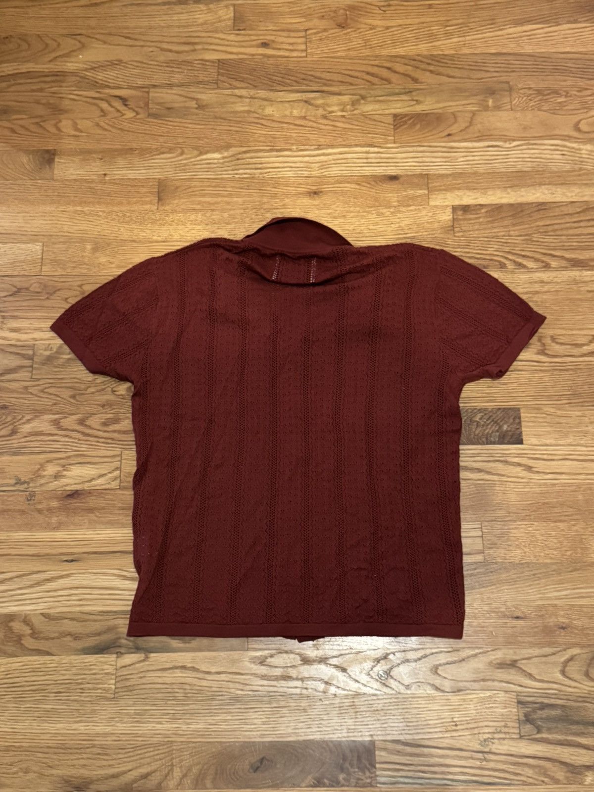 King & Tuckfield King & Tuckfield Merino Knit Shirt sz L Size US L / EU 52-54 / 3 - 2 Thumbnail