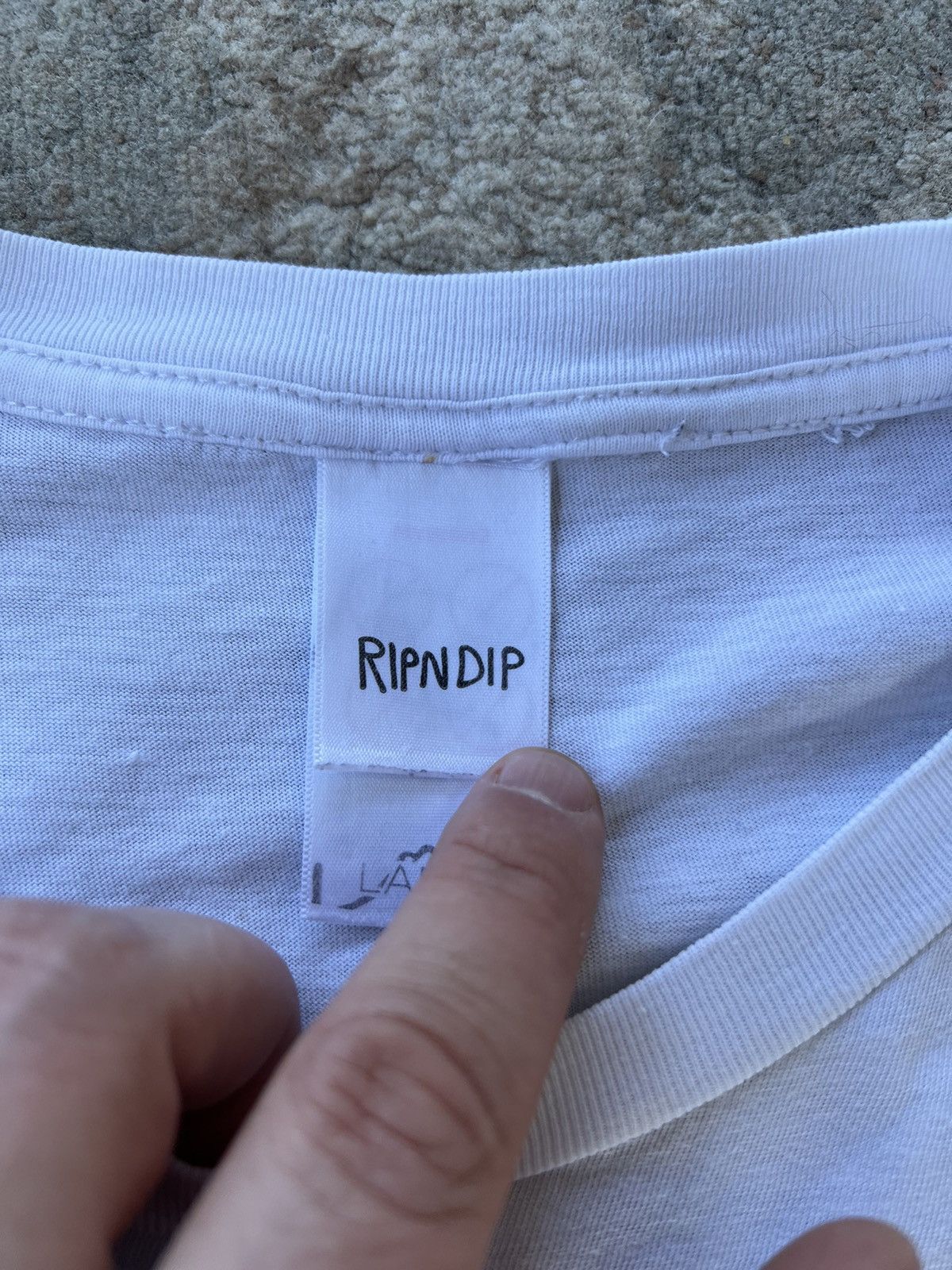 RIPNDIP Rip N Dip Stops Being A Pussy Tee Size US L / EU 52-54 / 3 - 4 Thumbnail