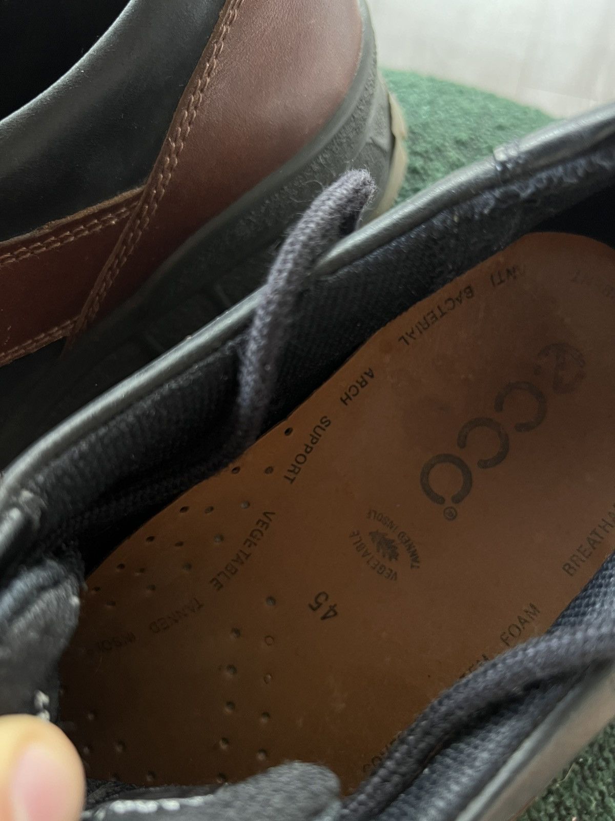 Ecco Vintage Ecco Gore-Tex Leather Casual Old Money GTX Boots Size US 11.5 / EU 44-45 - 19 Thumbnail