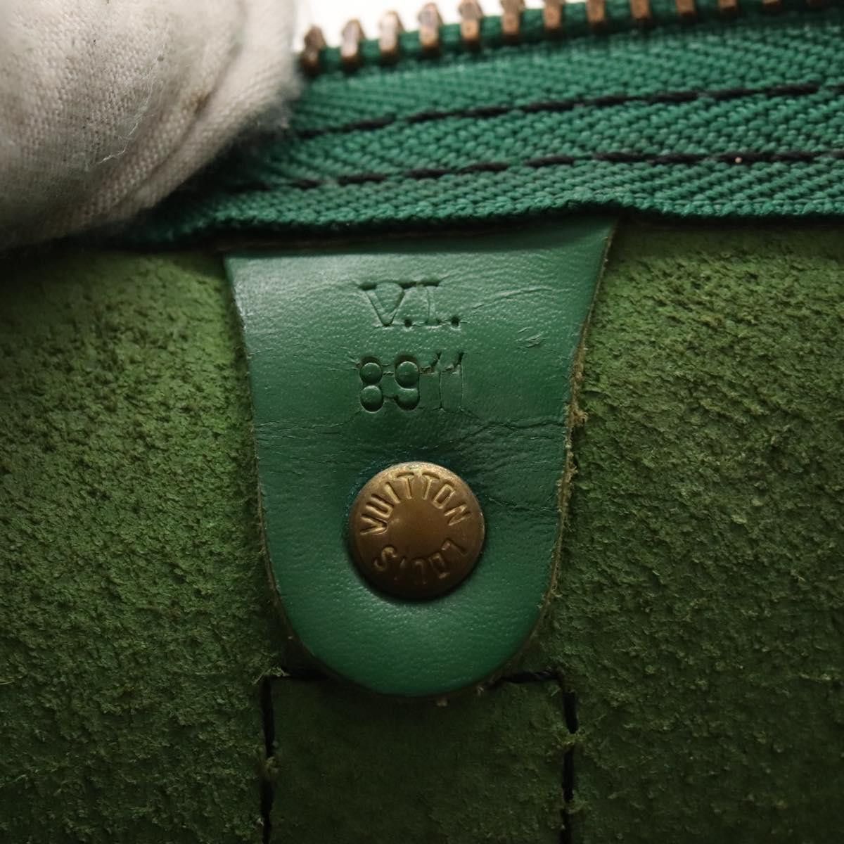 Louis Vuitton LOUIS VUITTON Epi Keepall 60 Boston Bag Green M42944 Size ONE SIZE - 12 Thumbnail