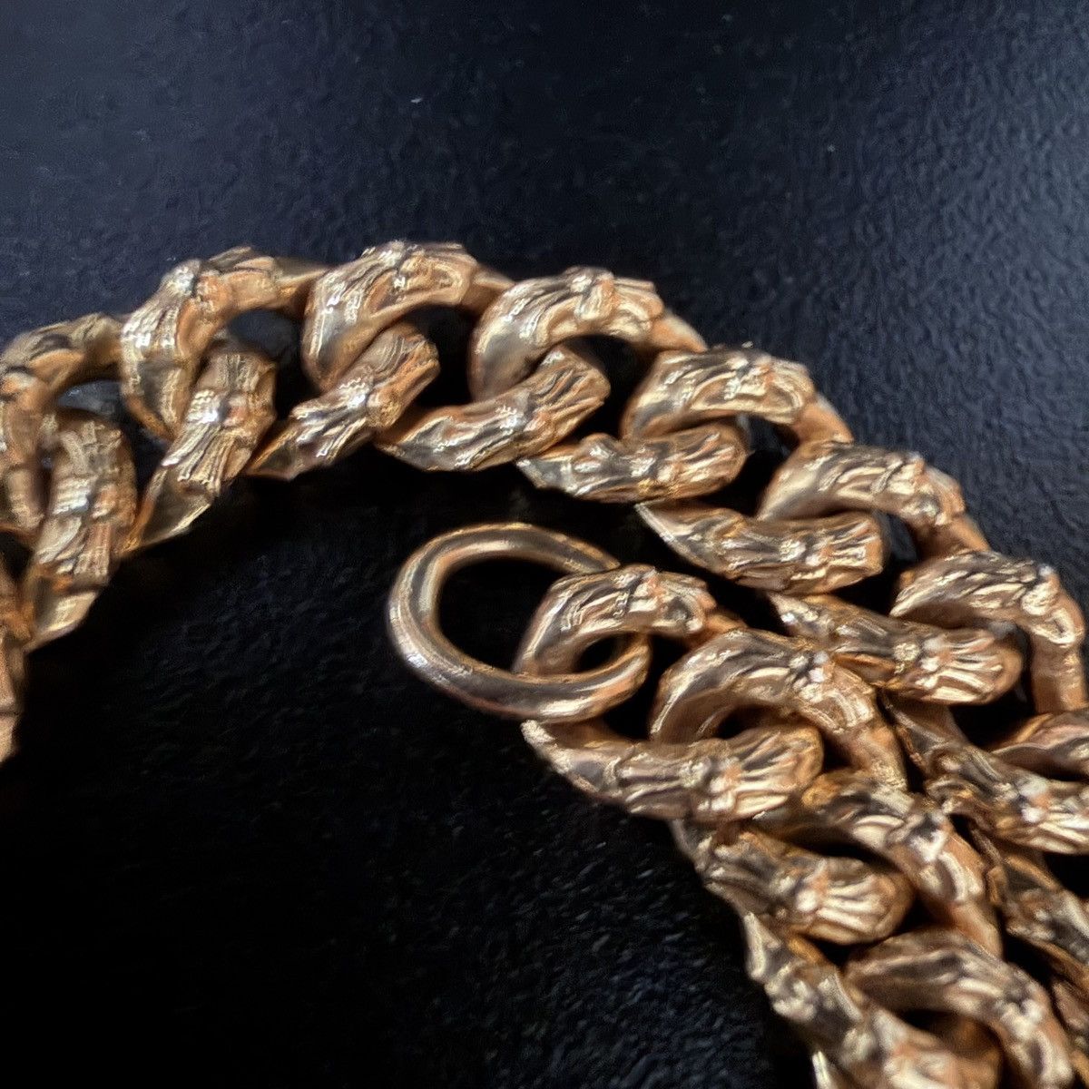 Chrome Hearts Chrome Hearts 22K Gold Extra Fancy Link Bracelet Size ONE SIZE - 3 Thumbnail