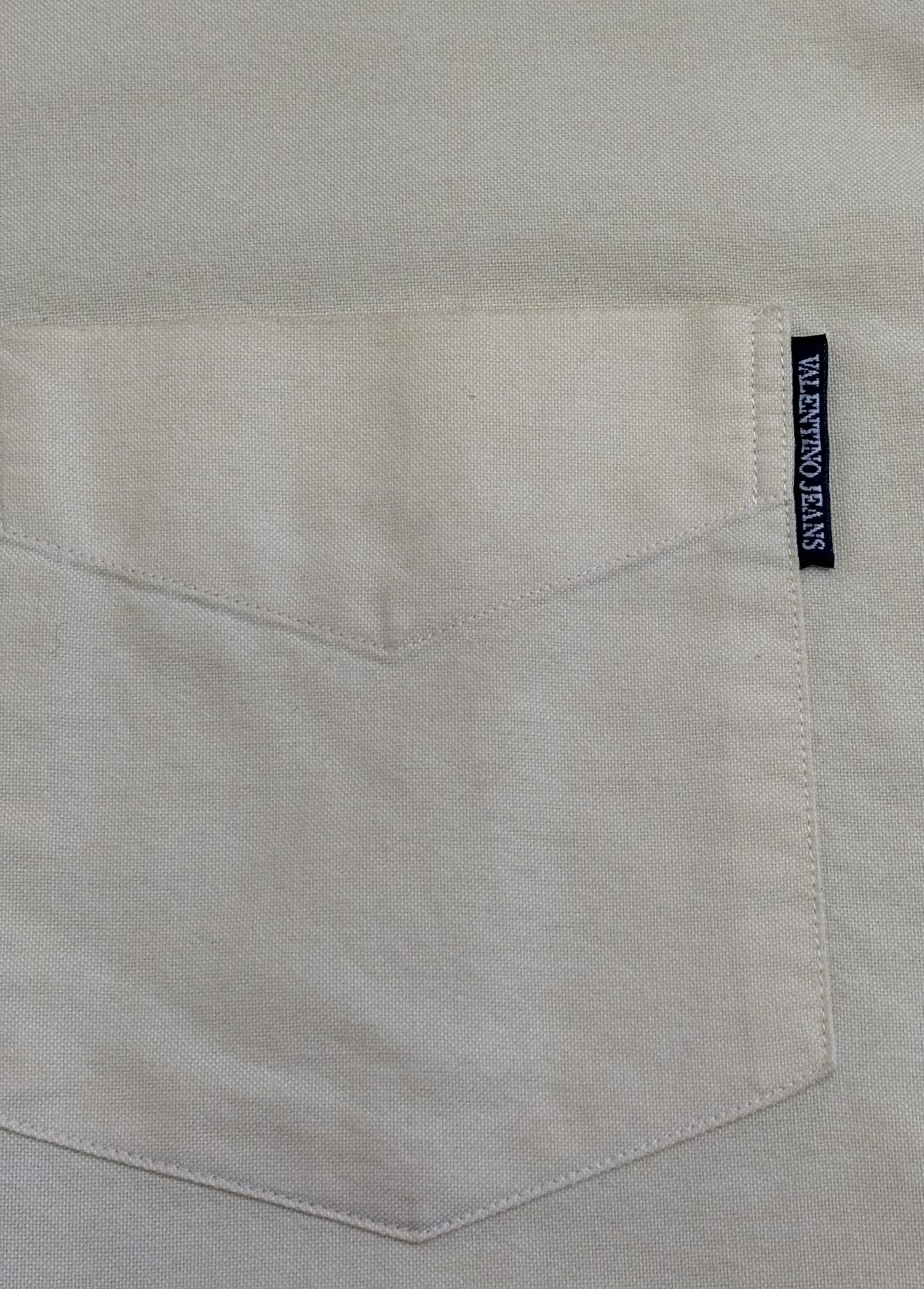 Valentino × Vintage Valentino Jeans yellow vintage shirt size. XL Size US XL / EU 56 / 4 - 7 Thumbnail