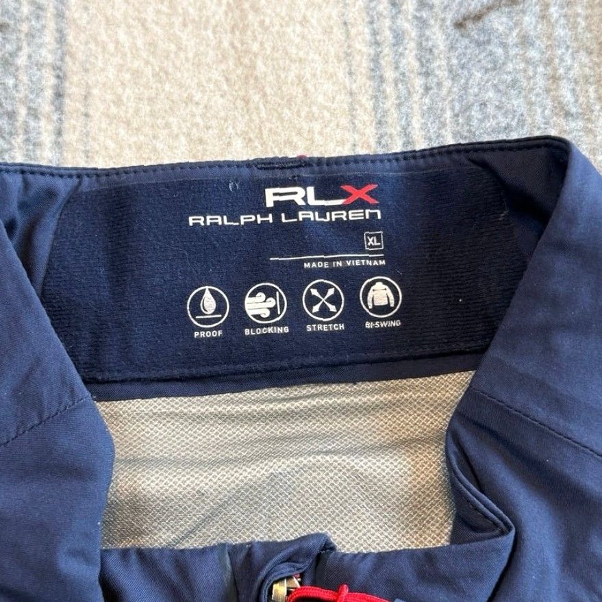 RLX Ralph Lauren Ralph Lauren RLX Ryder Cup 2016 USA Windbreaker Jacket XL Men Zip Nylon Blue Golf Sports Regular Size US XL / EU 56 / 4 - 3 Thumbnail