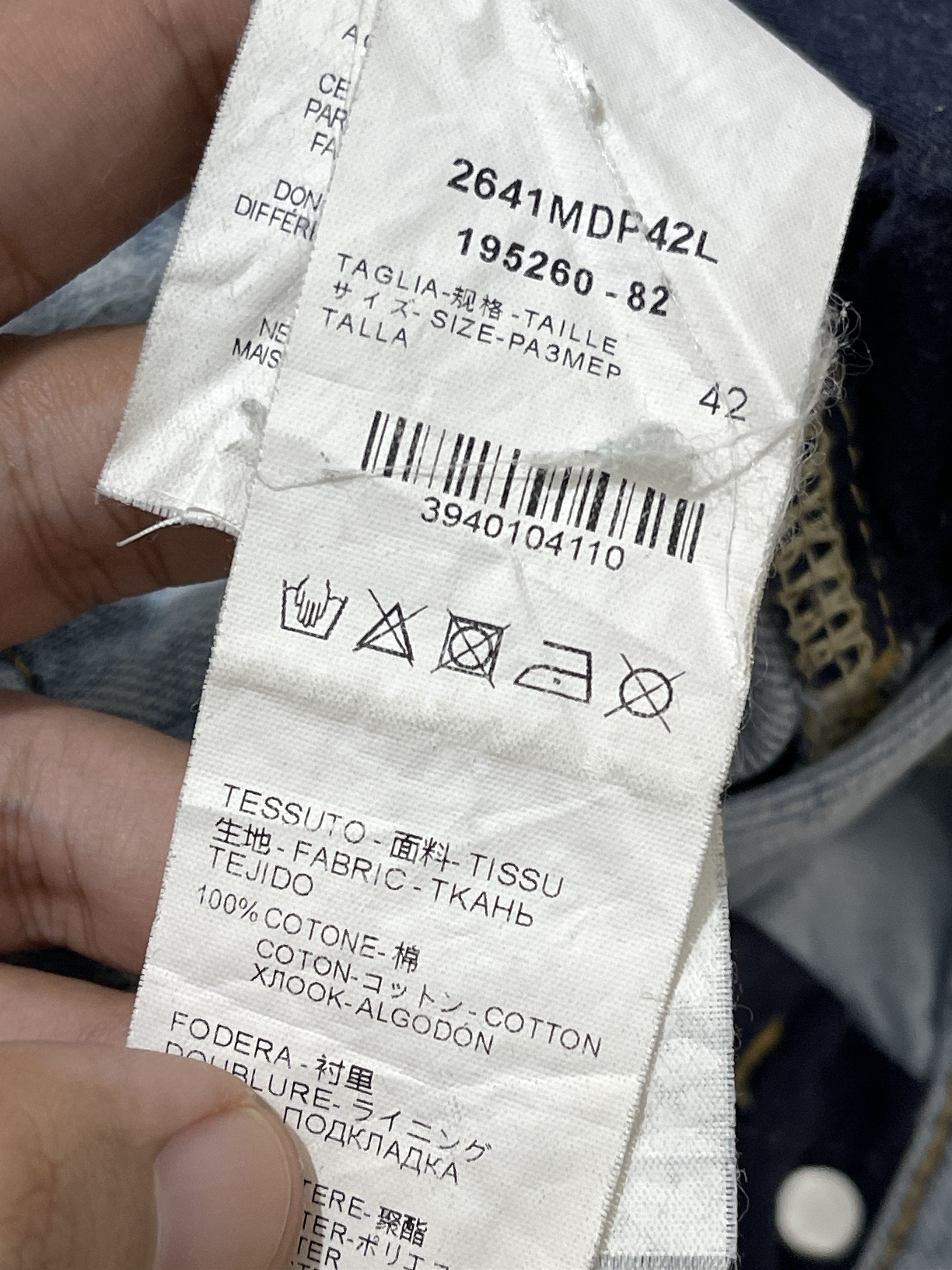 MSGM MSGM Milano Distressed Ripped Jeans Size US 29 - 10 Thumbnail