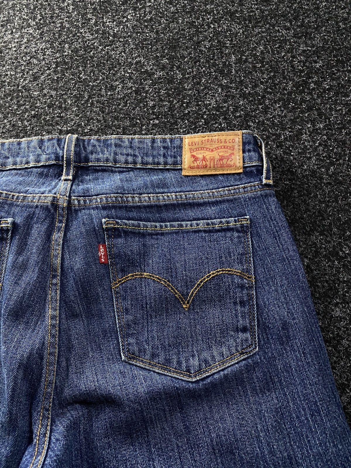 Levi's × Vintage Vintage 00s Levi's 711 Skinny Denim Jeans Size 31" - 13 Thumbnail
