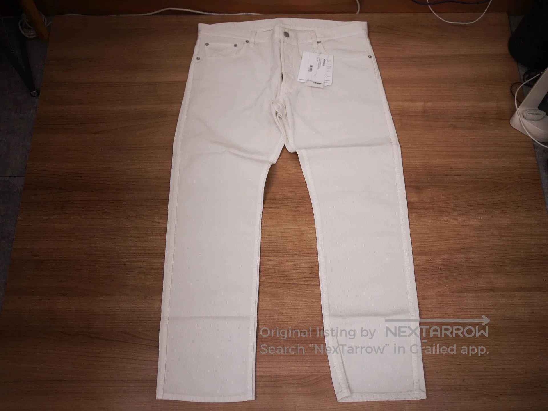 Visvim White Denim Pants Size 36. Size US 36 / EU 52 - 1 Thumbnail