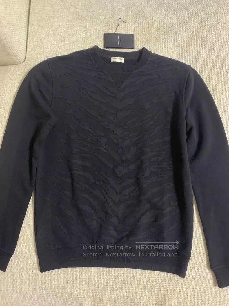 Saint Laurent Paris Saint Laurent Paris Tiger Pattern Sweatshirt i Size US M / EU 48-50 / 2 - 1 Thumbnail
