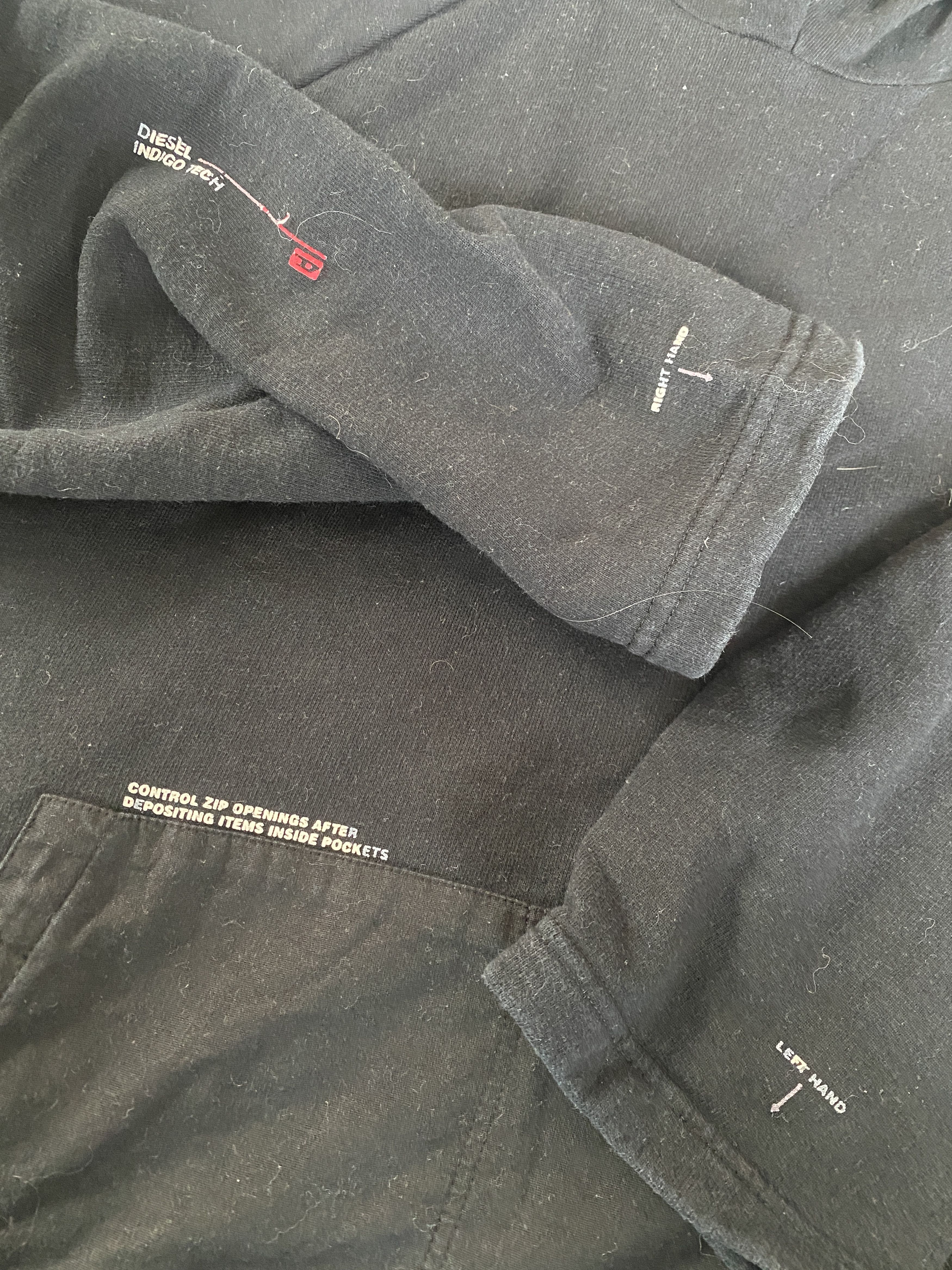 Diesel Diesel avant garde alternative hoodie Size US L / EU 52-54 / 3 - 8 Thumbnail