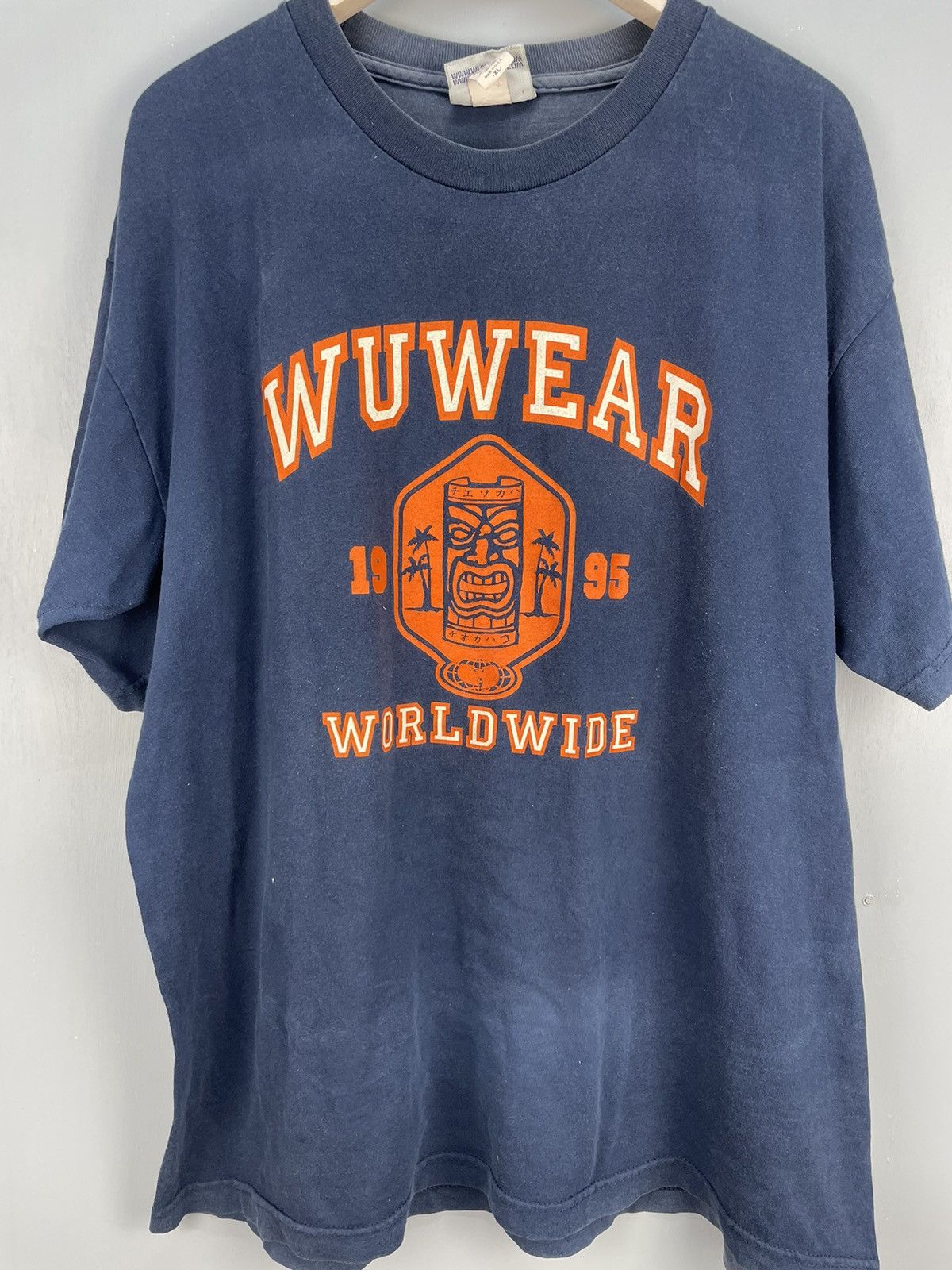 Vintage Vintage 90s Wu Tang Wu Wear rap tees t shirt Size US XL / EU 56 / 4 - 3 Thumbnail