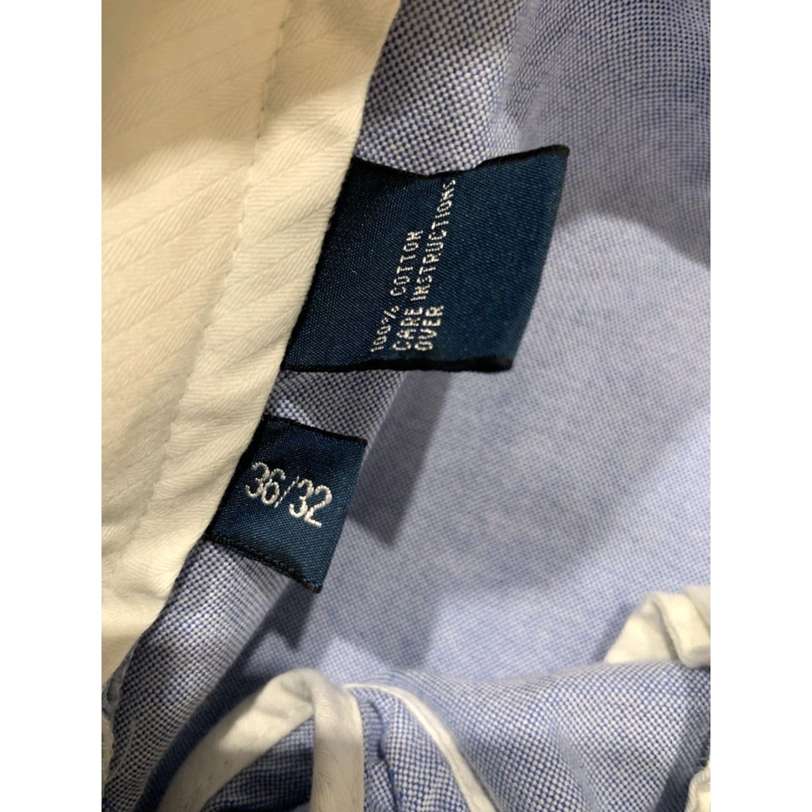 Polo Ralph Lauren Polo Ralph Lauren Chino Pants Mens 36x32 Classic Fit Straight Leg Cotton Blue Preppy Casual Size US M / EU 48-50 / 2 - 6 Thumbnail