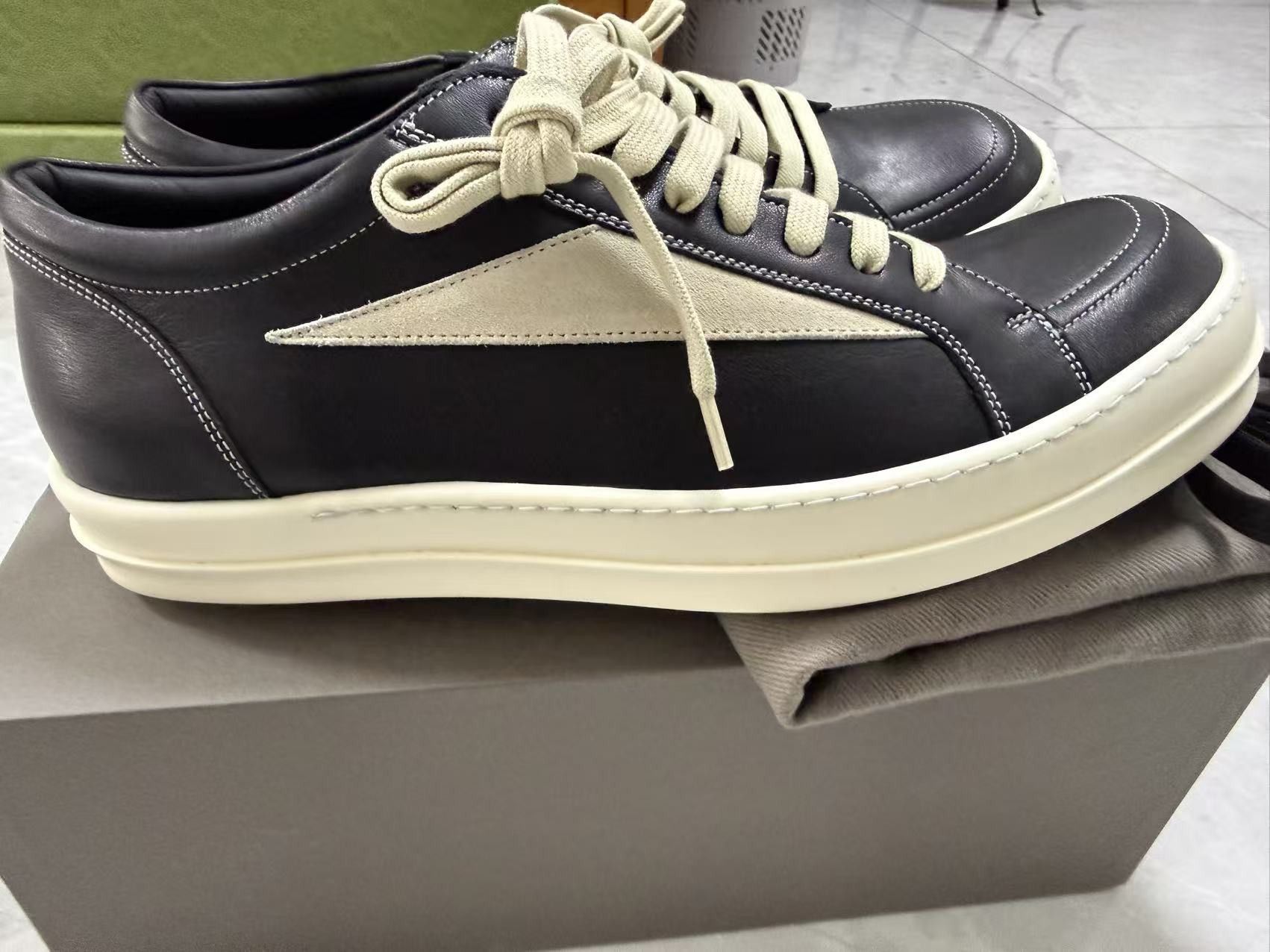 Rick Owens Rick Owens Low-Top Sneakers Size US 12 / EU 45 - 2 Thumbnail