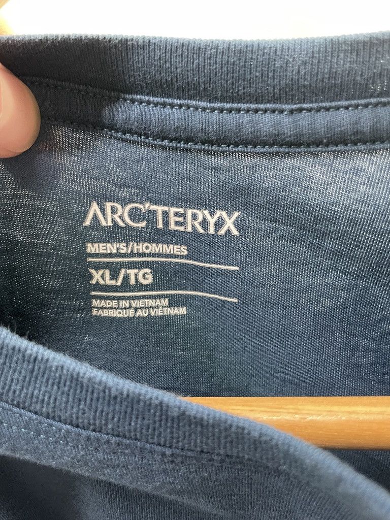 Arc'teryx ARCTERYX Balanced Outer Peace Blue Cotton T-Shirt Tee Size US XL / EU 56 / 4 - 10 Thumbnail