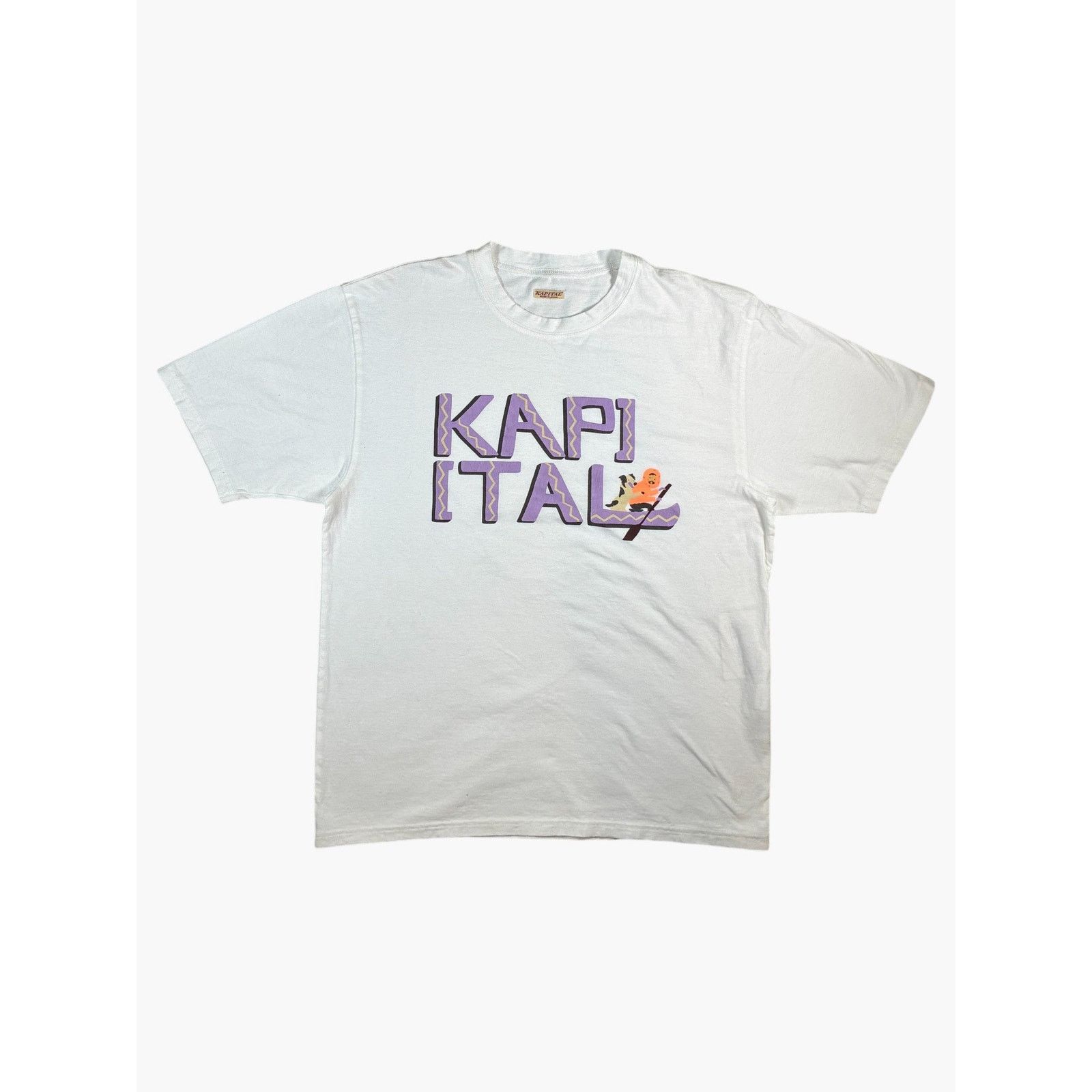 Kapital Kapital Jersey with Canoe KAPITAL Print Purple Crew Tee Size US M / EU 48-50 / 2 - 1 Thumbnail