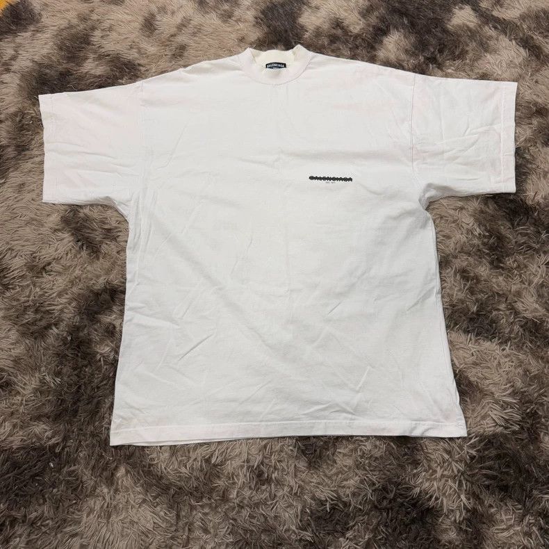 Balenciaga Balenciaga White covering rubber strip deletion line short Size US M / EU 48-50 / 2 - 1 Thumbnail