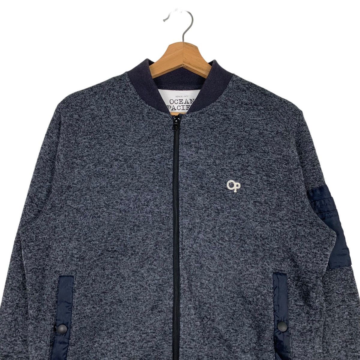 Ocean Pacific OCEAN PACIFIC Embroidery Small Logo Bomber Jacket #0520-C24 Size US M / EU 48-50 / 2 - 2 Thumbnail