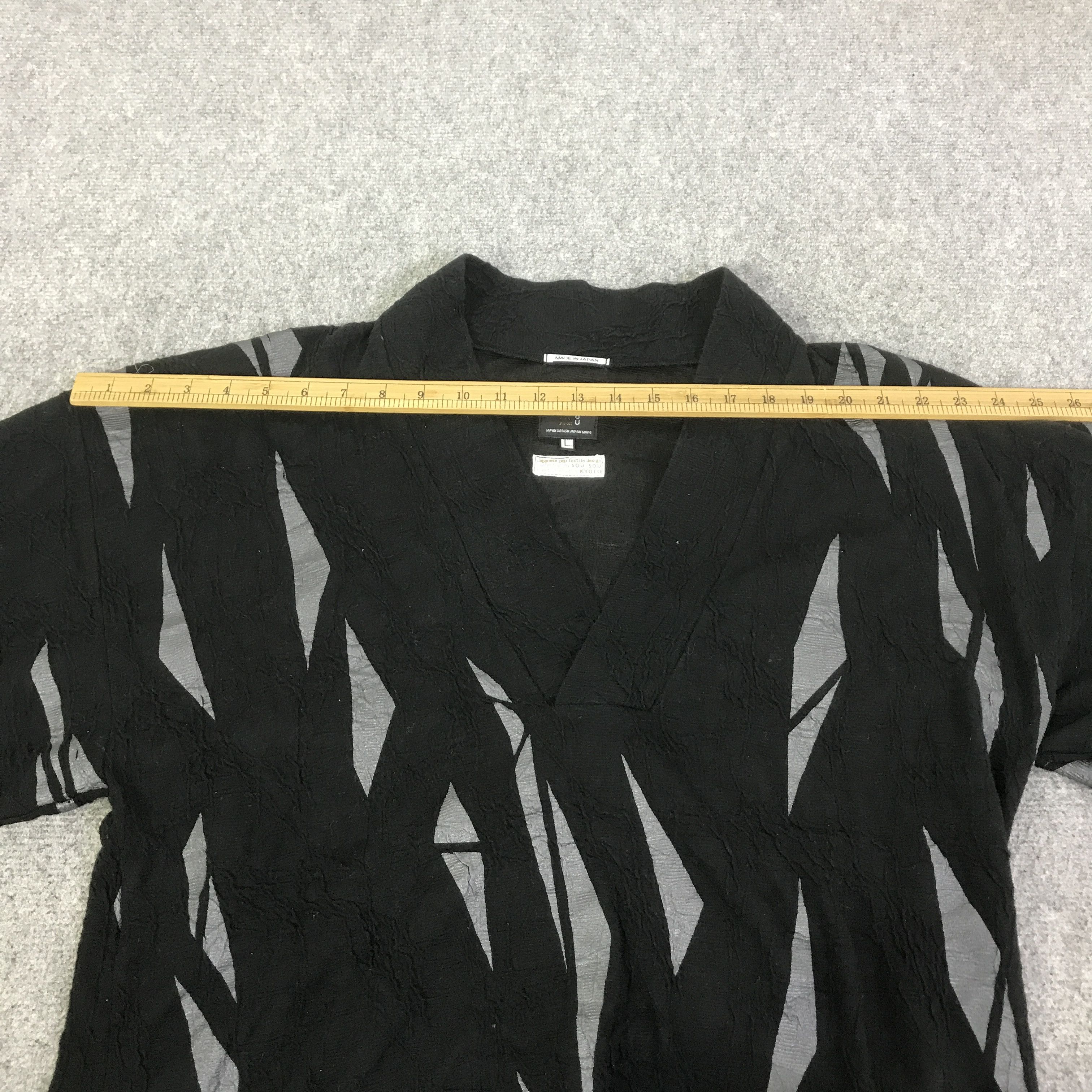 SOU SOU sou sou Japan Fashion Kimono style jacket K99B15 Size US L / EU 52-54 / 3 - 5 Thumbnail