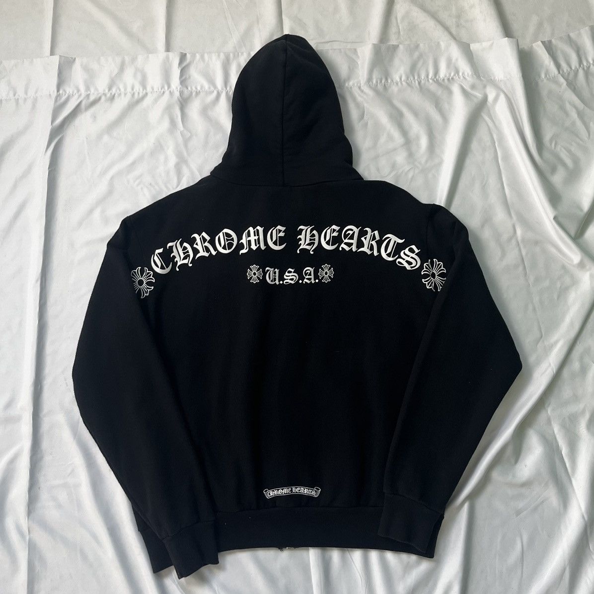 Chrome Hearts Shoulder Logo Hoodie | Grailed