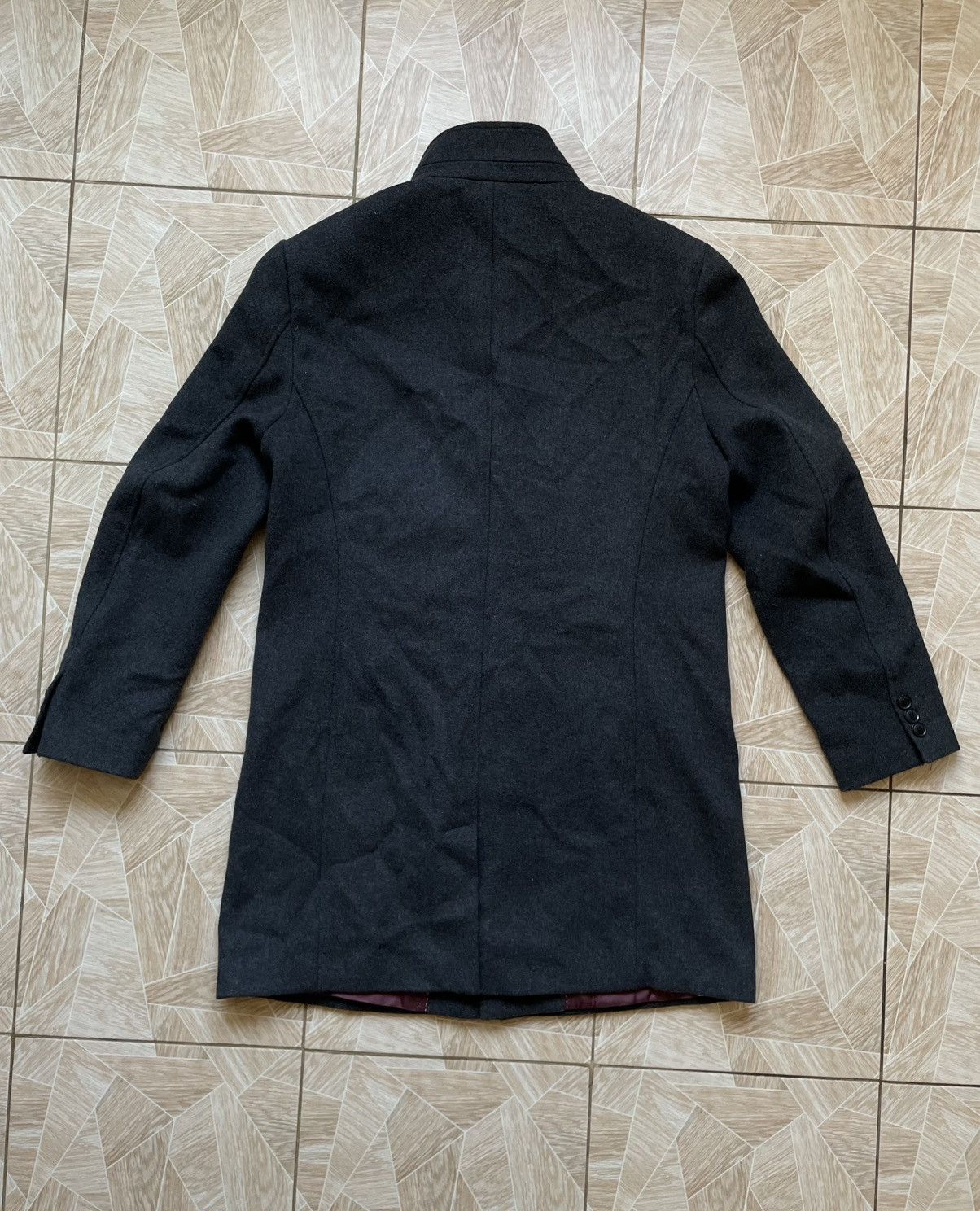 Gianni Feraud Luxury Italy Designer Gianni Feraud Wool Coat Jacket XXL Size US XXL / EU 58 / 5 - 10 Thumbnail