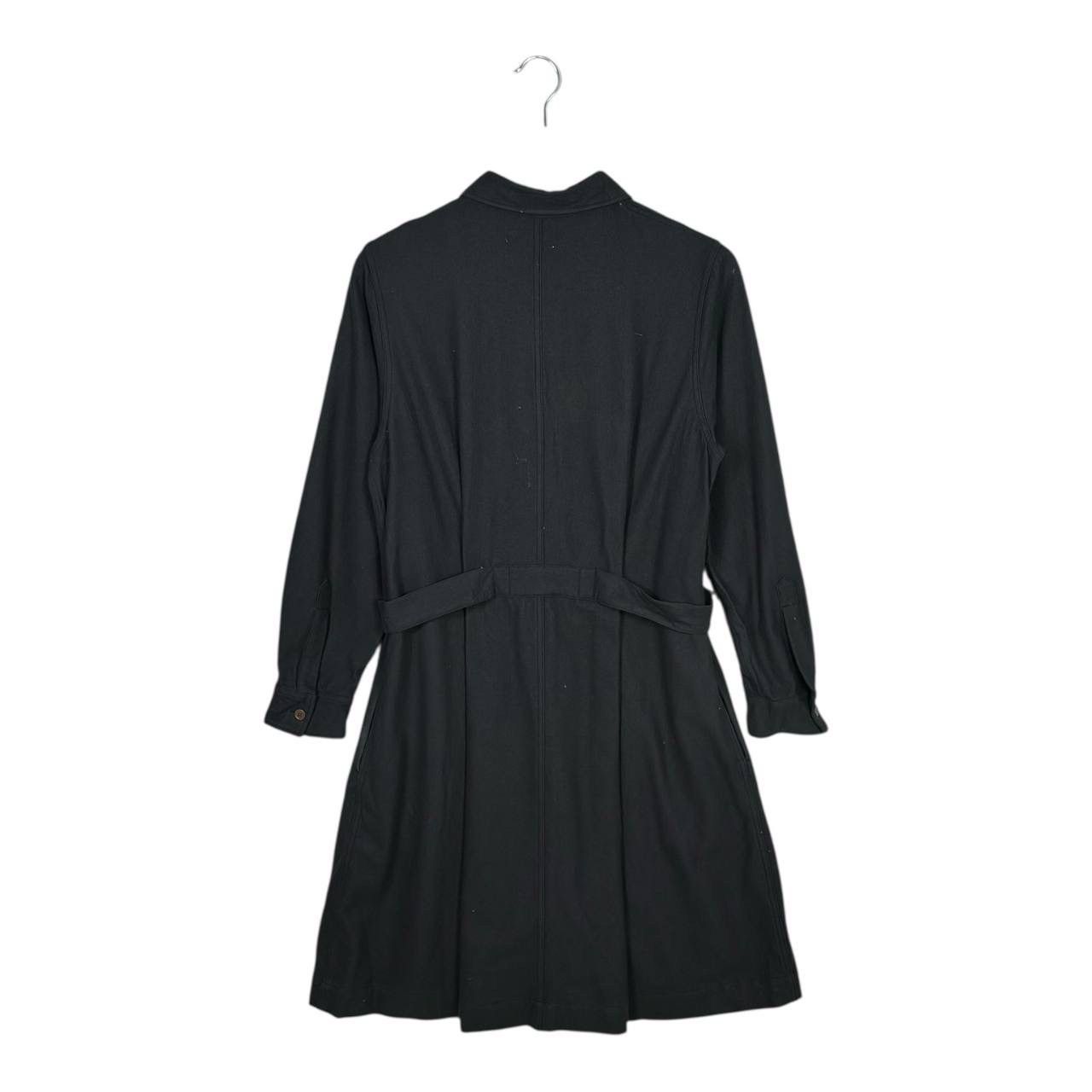 Margaret Howell MHL Margaret Howell Wool Button Down Dress Black Size II M Size M / US 6-8 / IT 42-44 - 2 Thumbnail