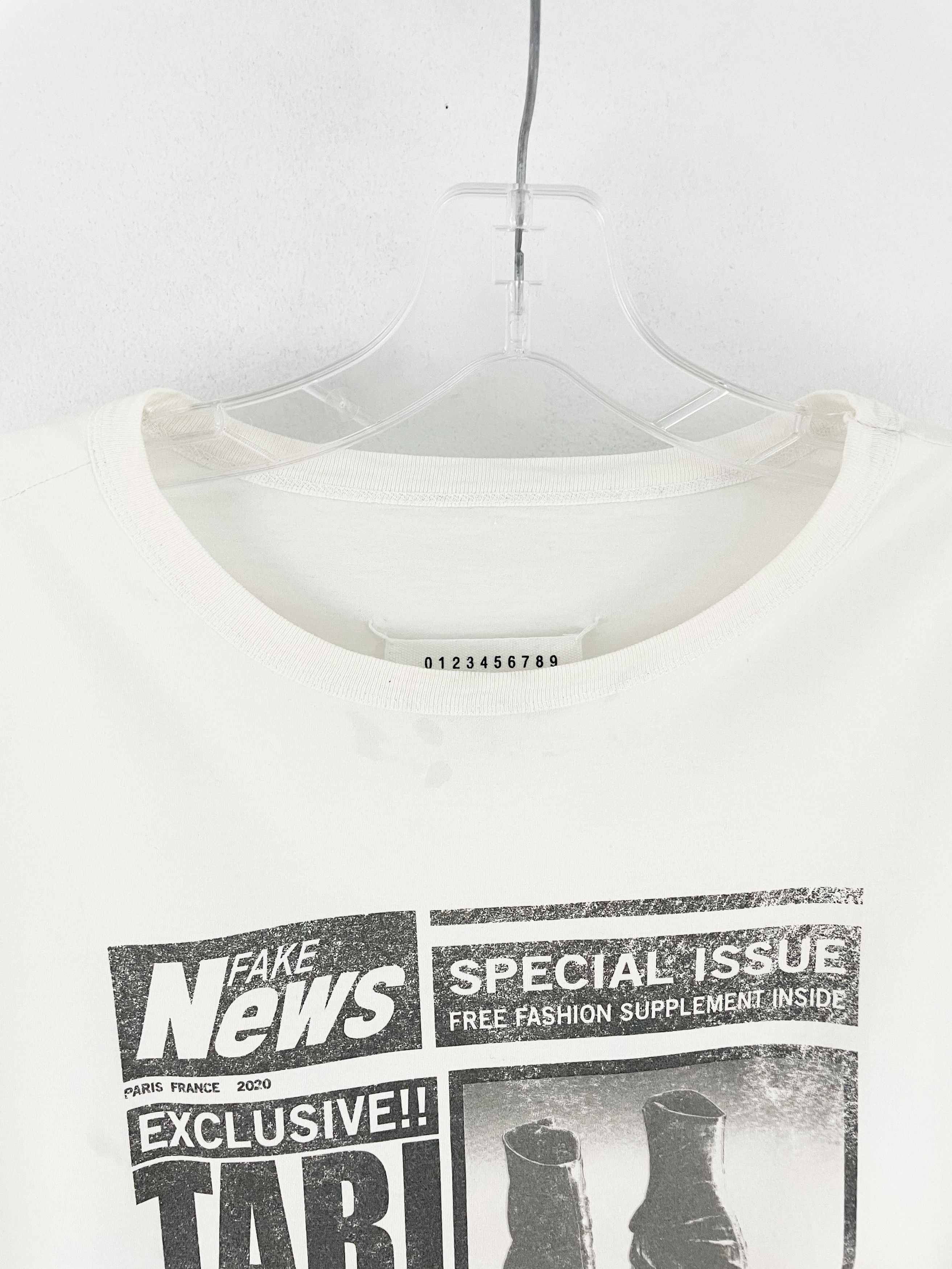 Maison Margiela SS20 Fake News T-Shirt Size US L / EU 52-54 / 3 - 4 Thumbnail
