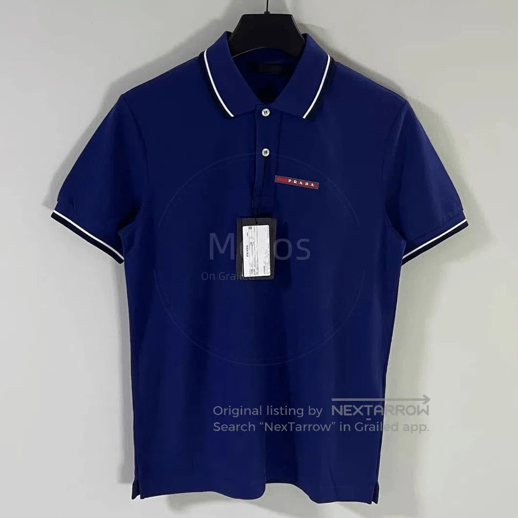 Prada Prada Logo Red Label White Line Polo. Size US S / EU 44-46 / 1 - 1 Thumbnail