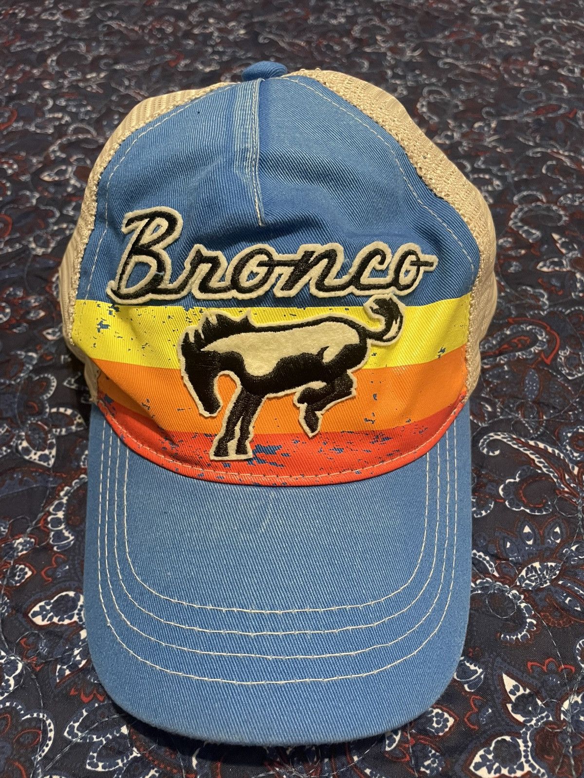 Ford Ford Bronco Retro Hat Size ONE SIZE - 1 Thumbnail