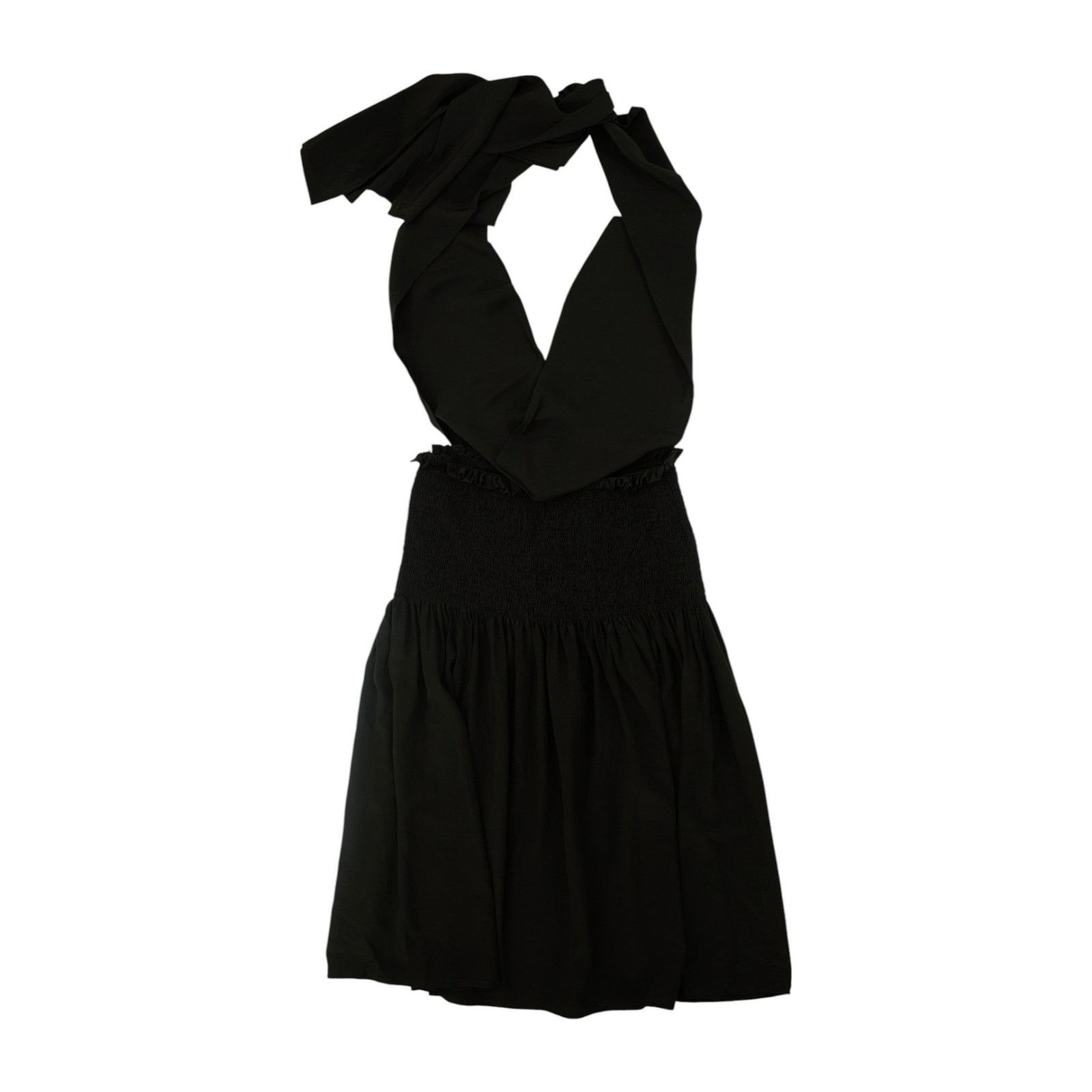 Chloe 70s Black Crepe Dress Size XS / US 0-2 / IT 36-38 - 1 Thumbnail