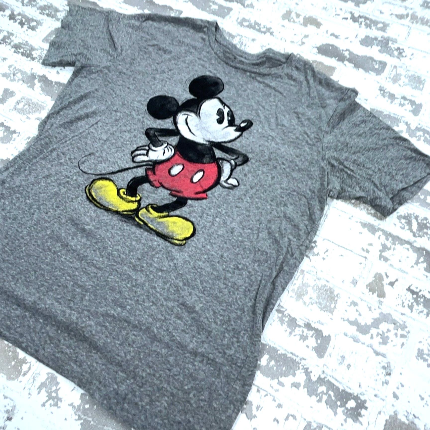 Disney Disney Shirt Men XL Gray Tee Mickey Mouse Walt World Vintage? Size US XL / EU 56 / 4 - 3 Thumbnail