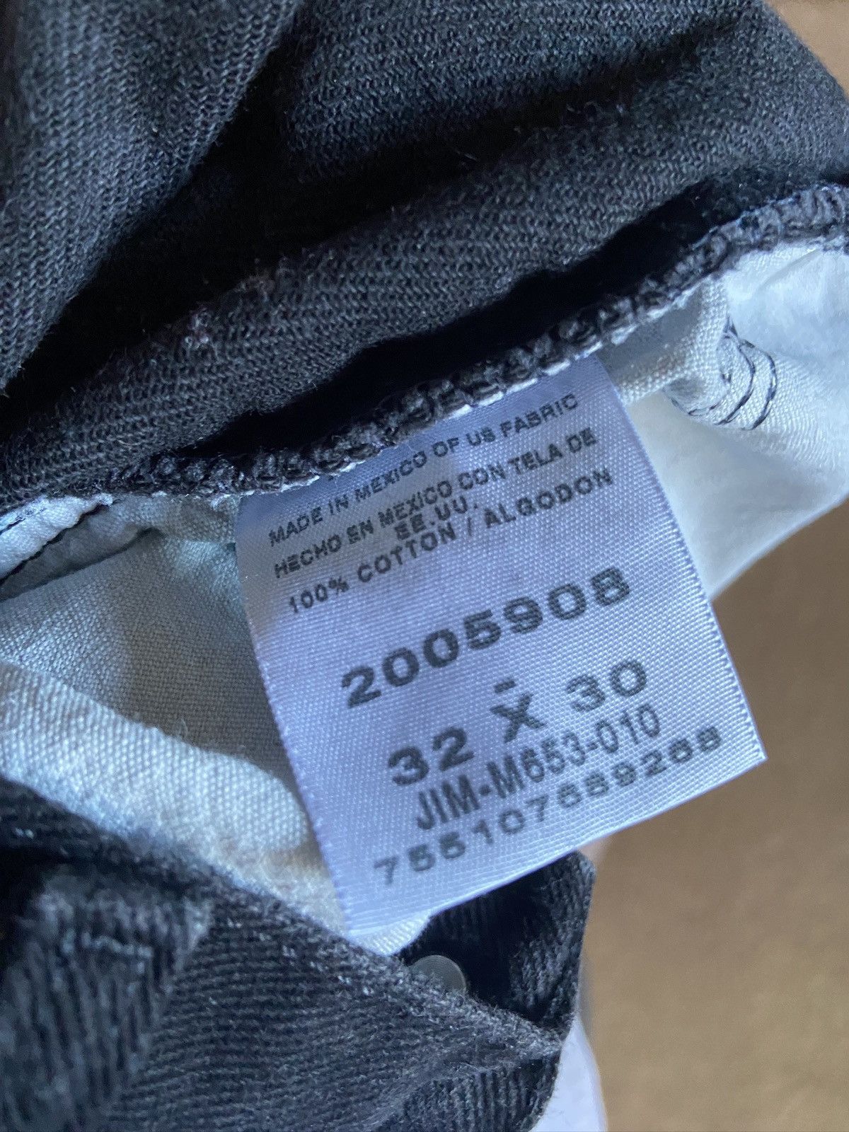Lee × Vintage Vintage Lee Black Denim Jeans Size US 32 / EU 48 - 9 Thumbnail