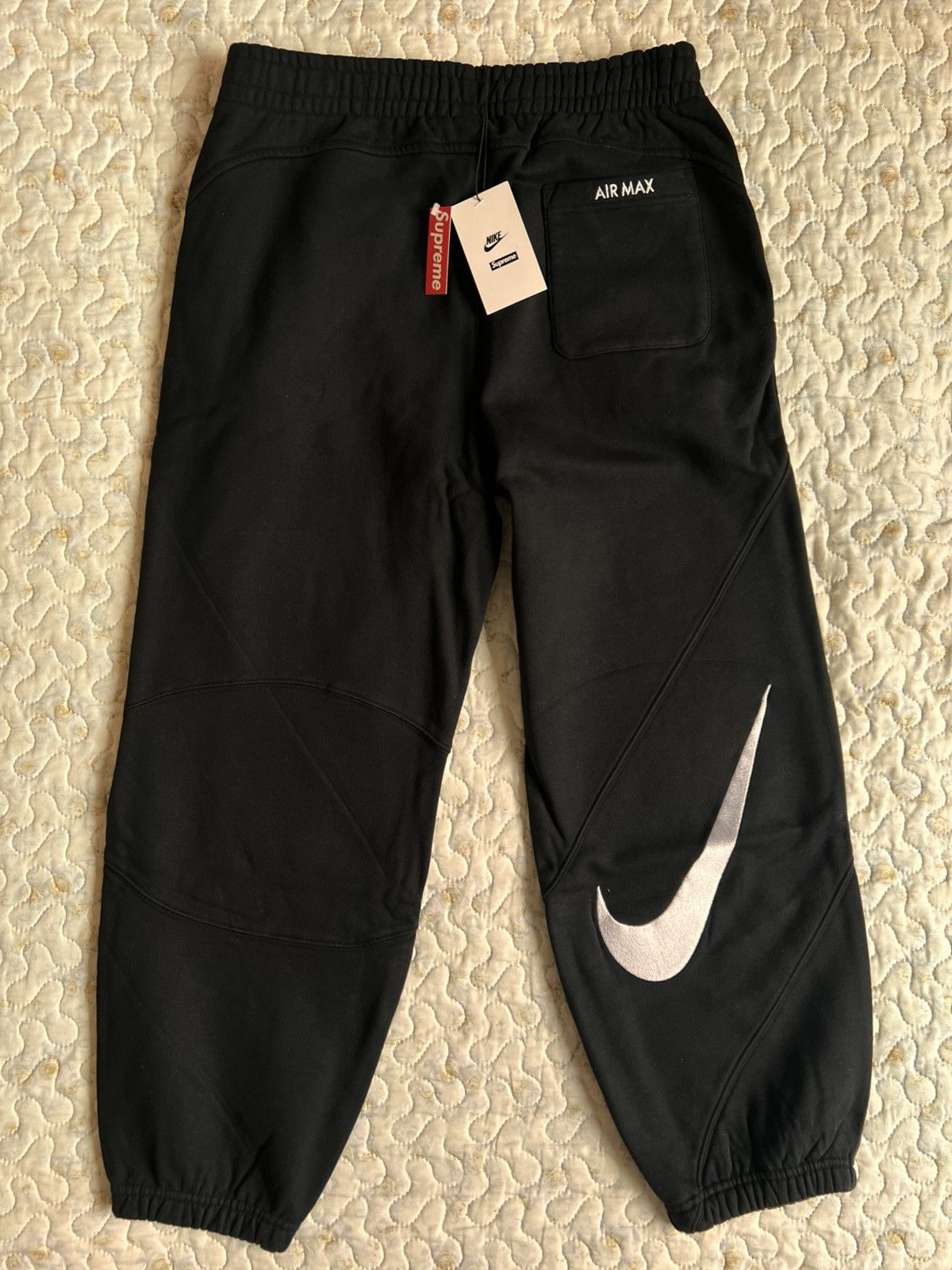 Supreme Black Track Pants | Grailed