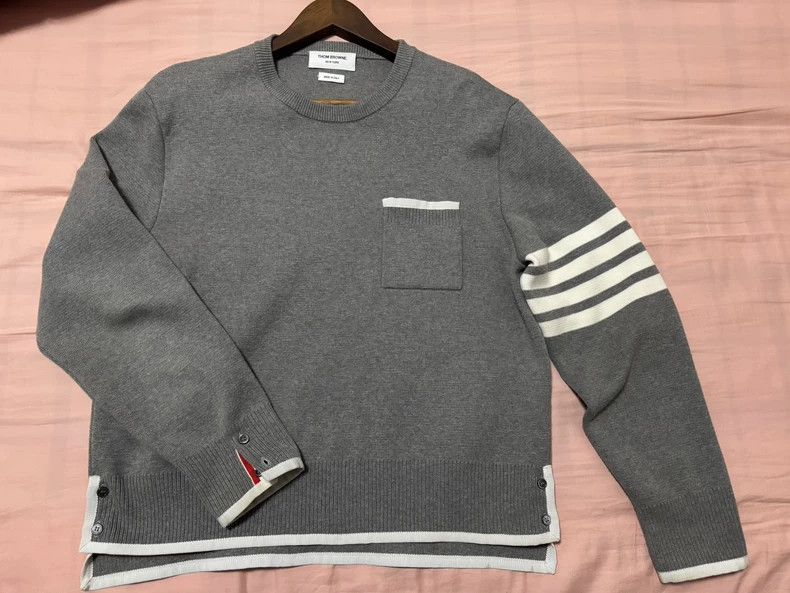 Thom Browne Thom Browne size2 Knitted round neck turtleneck Size US M / EU 48-50 / 2 - 1 Thumbnail