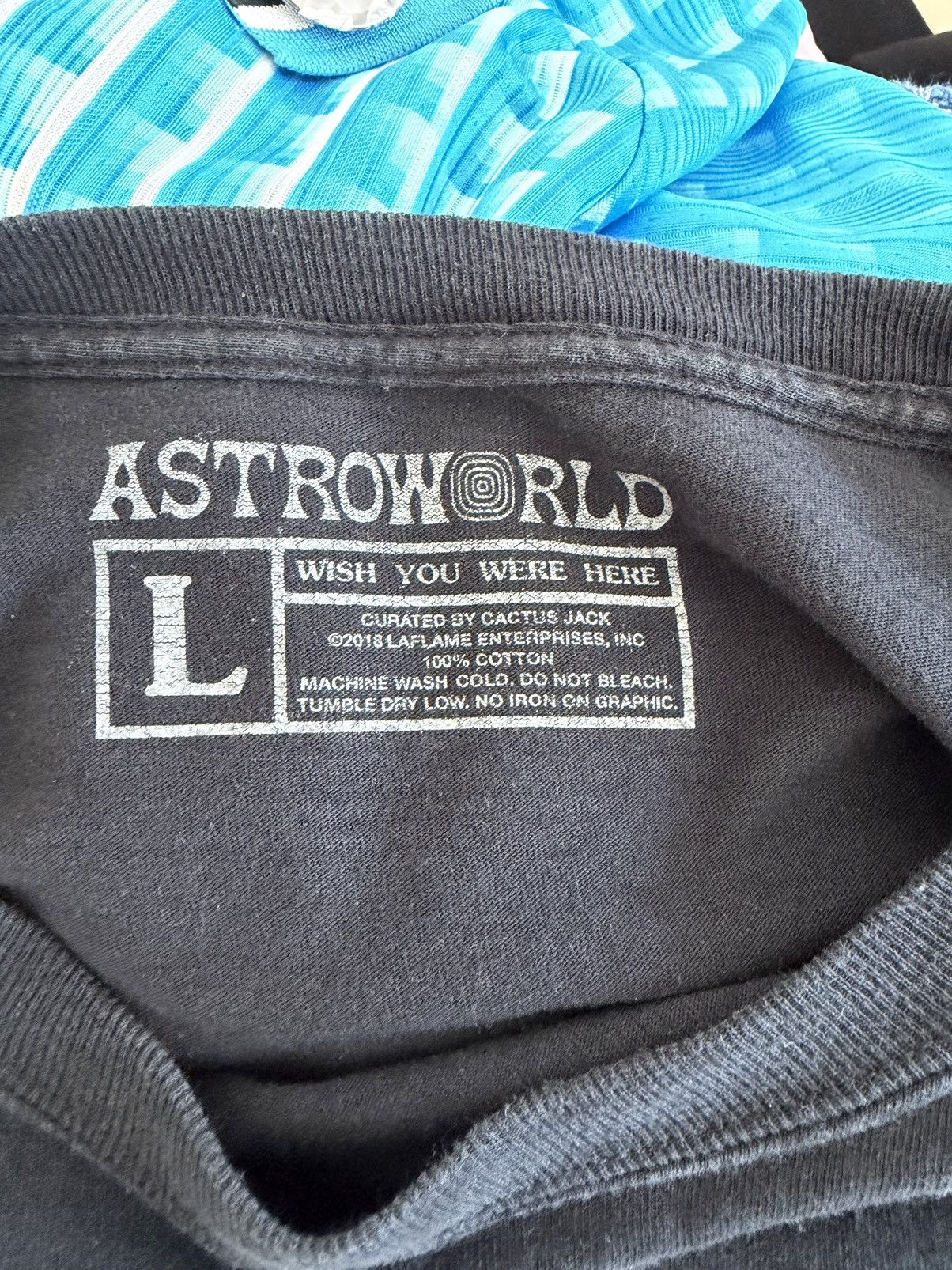 Travis Scott Travis Scott Astroworld Tour Long Sleeve Size US L / EU 52-54 / 3 - 4 Thumbnail