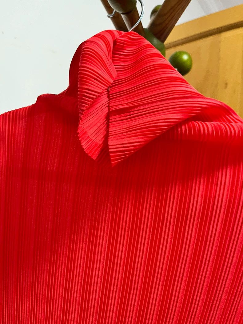 Issey Miyake issey miyake size:03 Red dress 2505-Nextarrow Size XXS / US 00 / IT 34 - 2 Thumbnail