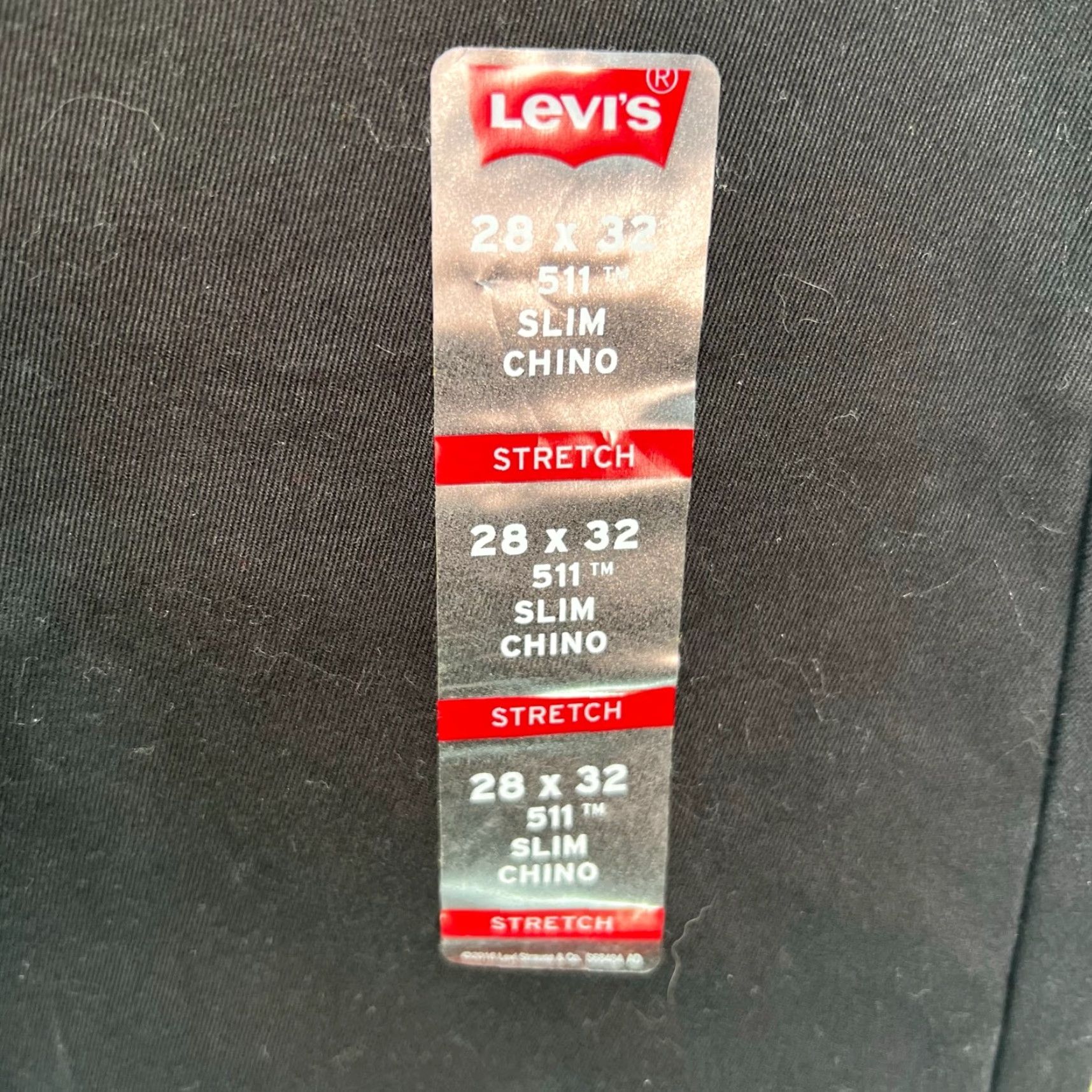 Levi's VINTAGE: No — Levis 511 Mens Straight Leg Relaxed Mid Rise Casual Black Jeans 30X32, Levi's Mens Jeans, 5-Pocket, Regular Fit, Beige Canvas? Size US 38 / EU 54 - 4 Thumbnail
