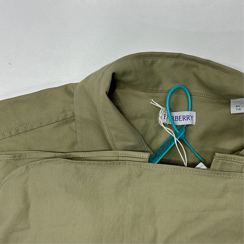 Burberry Burberry Solid Color Long Sleeve Shirt 0079 Size US XL / EU 56 / 4 - 1 Thumbnail