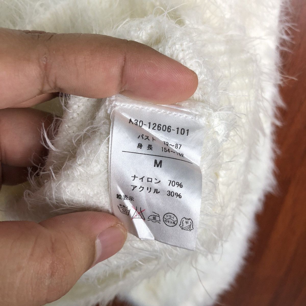 Aran Isles Knitwear Shag Shaggy Fur Mohair 033 J.Ferry Knitwear #939 Size M / US 6-8 / IT 42-44 - 10 Thumbnail
