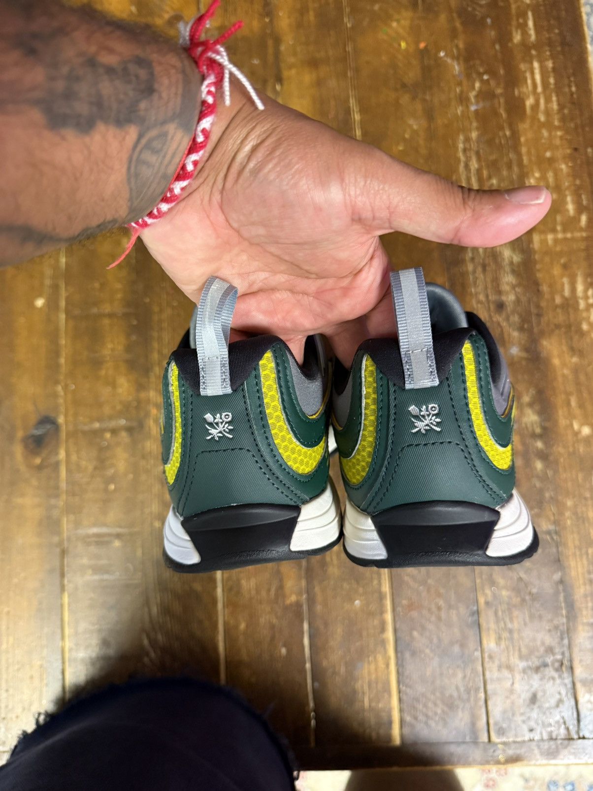 Aime Leon Dore × New Balance URC56AD1 “Green & Yellow” Size US 9 / EU 42 - 4 Thumbnail