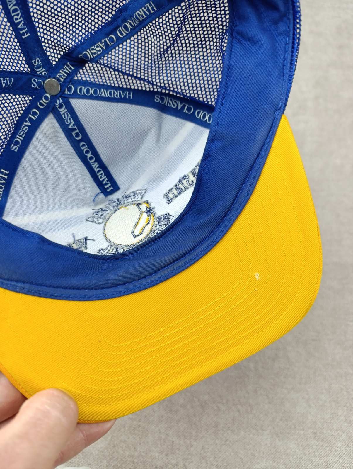 Vintage GOLDEN STATE WARRIORS NBA HARDWOOD CLASSICS VINTAGE CAP Size ONE SIZE - 5 Thumbnail
