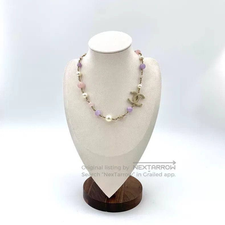 Chanel Chanel Multi-colour double C star diamond glass pearl neck Size ONE SIZE - 4 Thumbnail