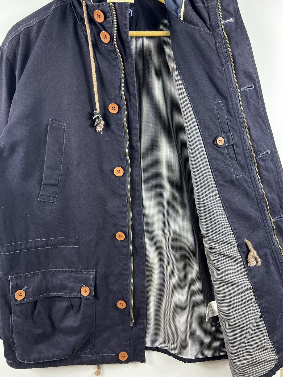 Hunter ⚡️ GRAND PHASE BARN COAT DARK BLUE HUNTING JACKET - XL Size US L / EU 52-54 / 3 - 7 Thumbnail