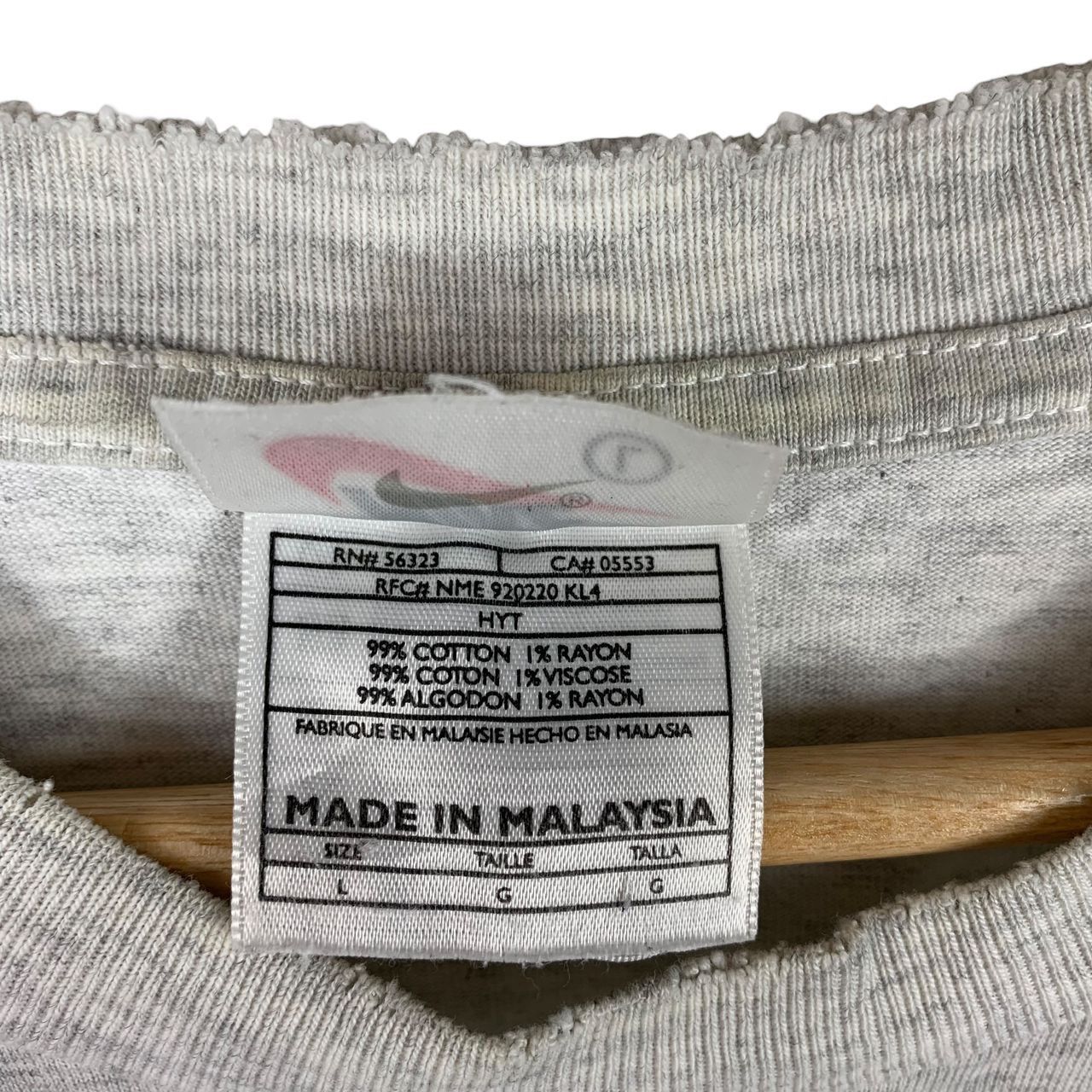 Nike Vintage distressed NIKE tennis melbourne spellout printedtee Size US L / EU 52-54 / 3 - 9 Thumbnail